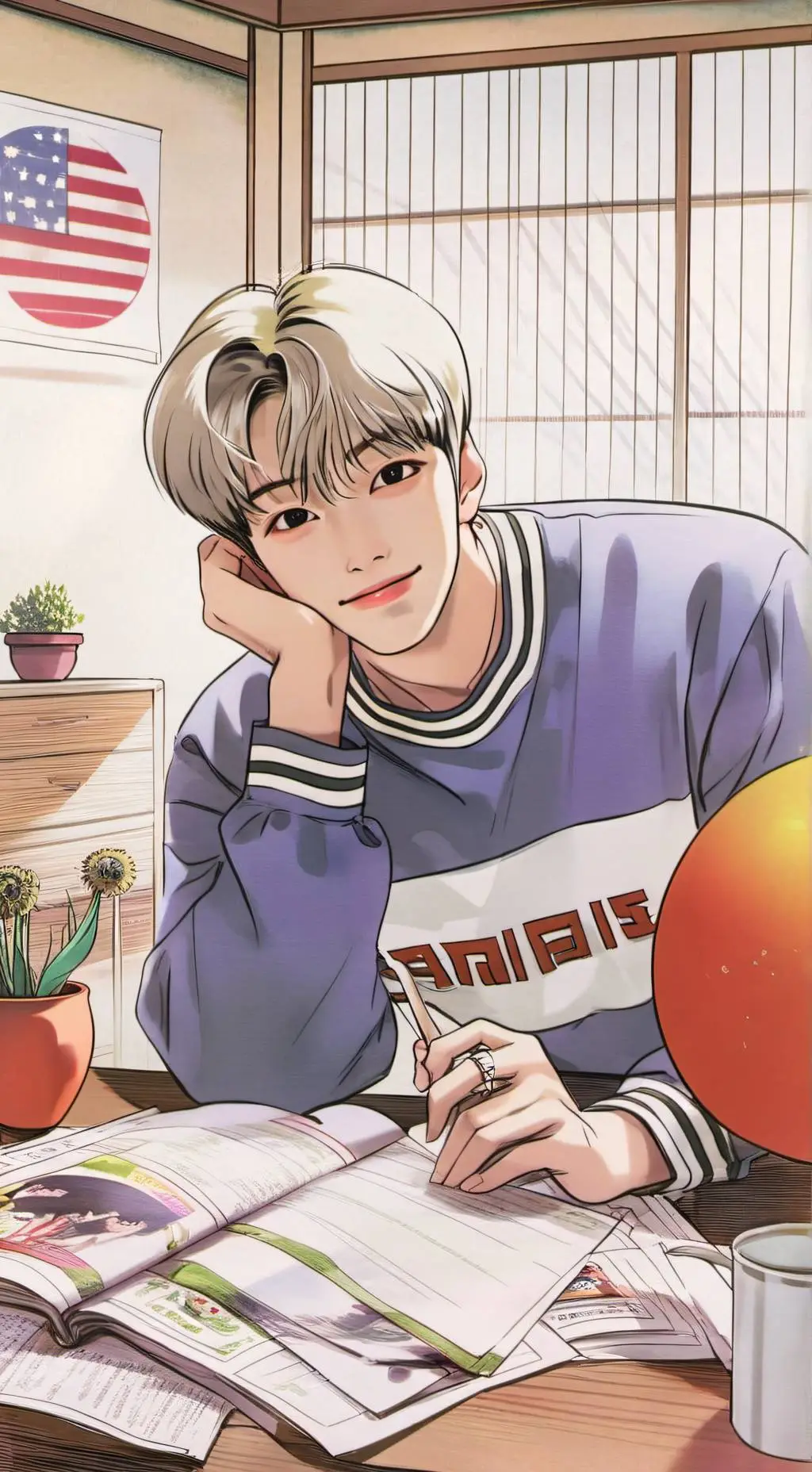 ai character: Skz! background