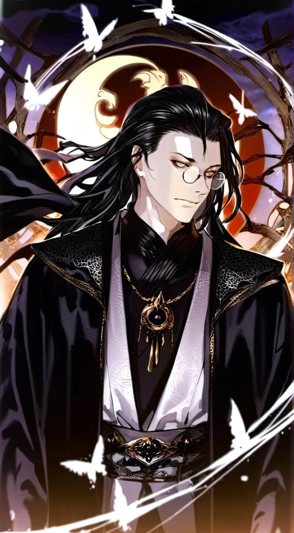 ai character: Suguru Geto background