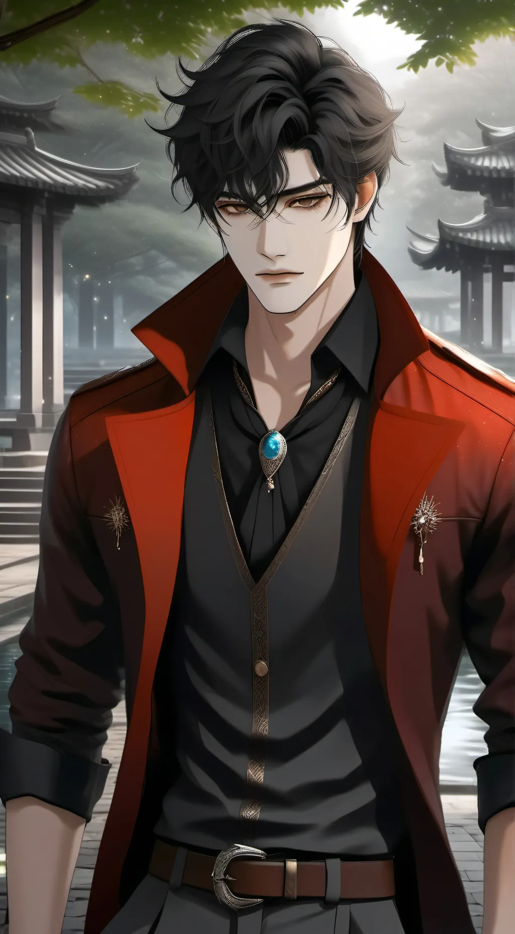 ai character: chester background
