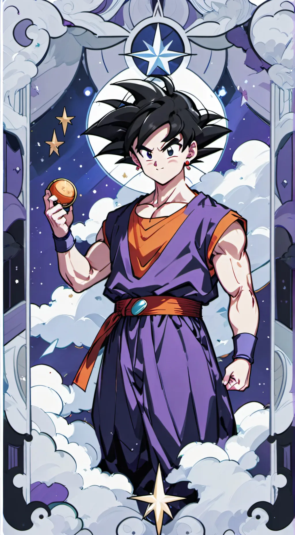 ai character: GOKU💯 background