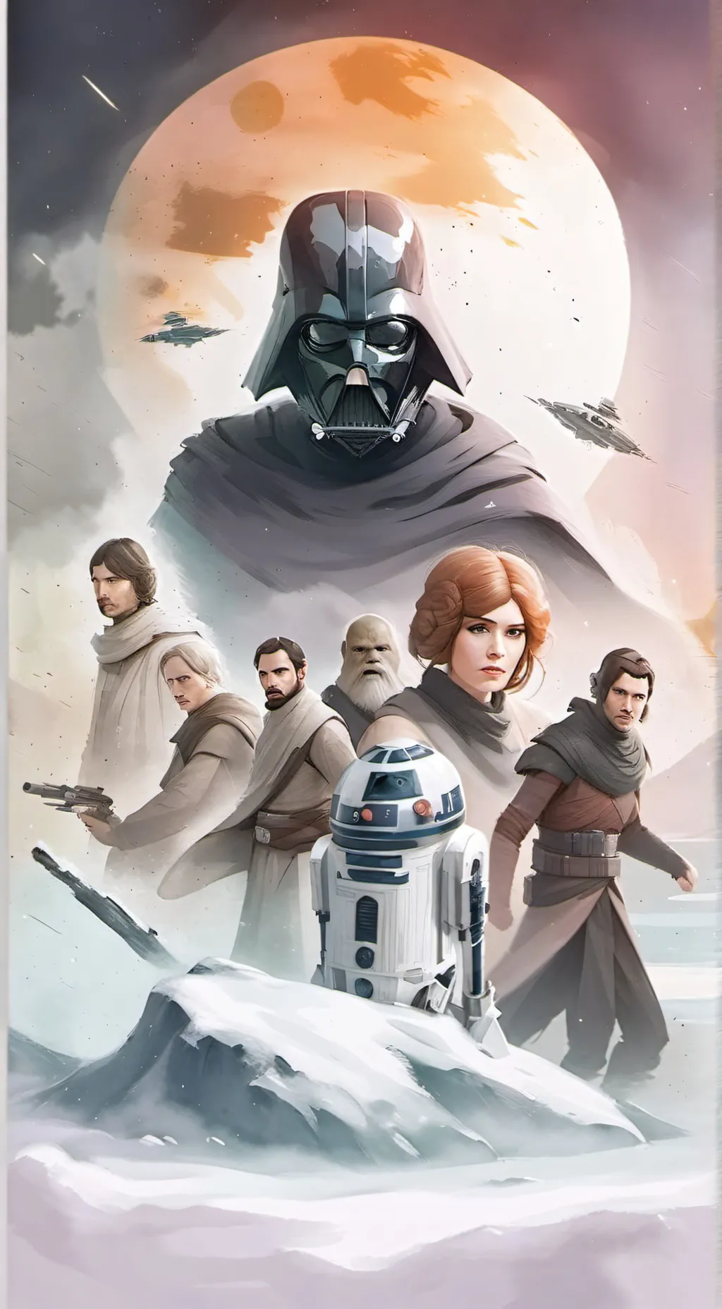 ai character: Star wars RPG background