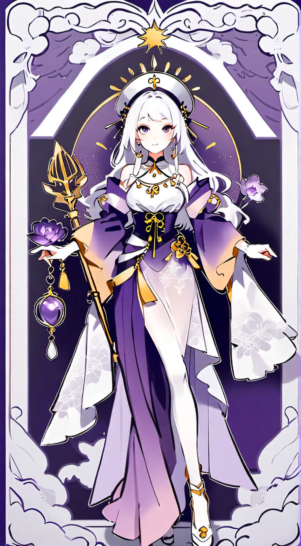 ai character: bela background
