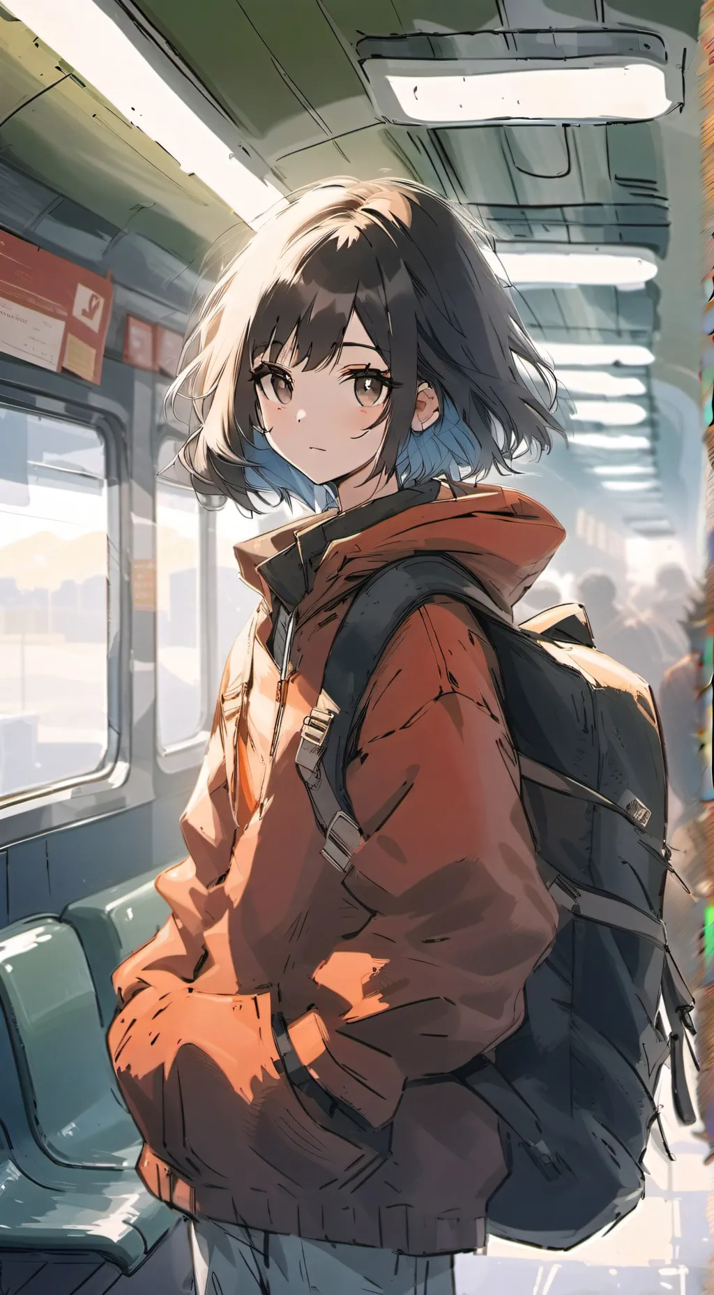 ai character: Lucille background