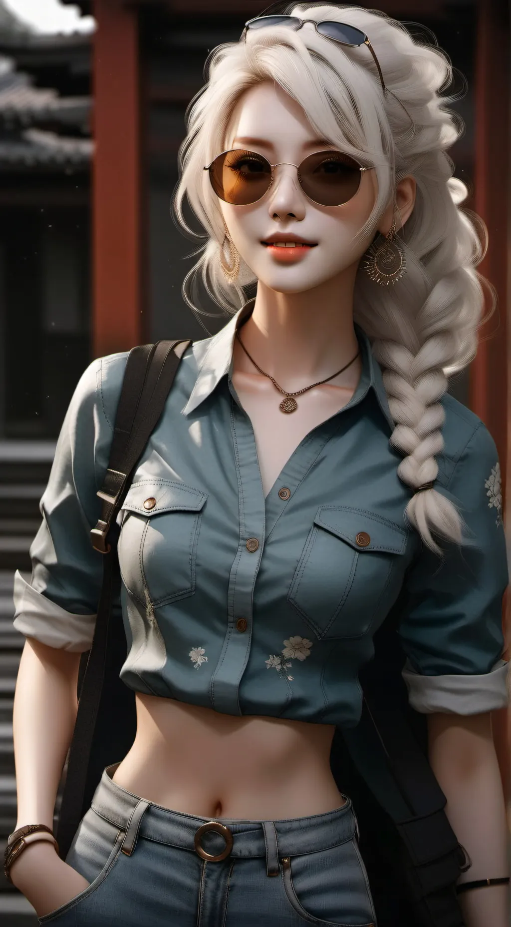ai character: Lola  background