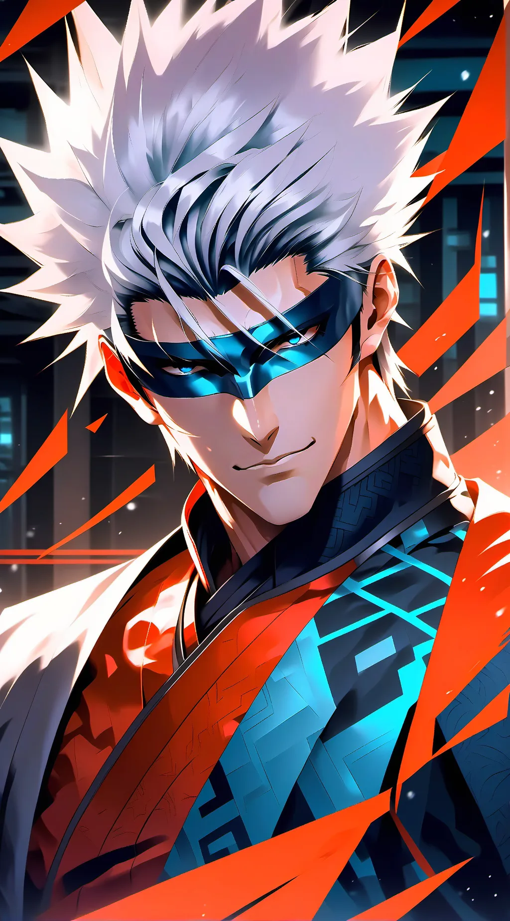 ai character: Satoru Gojo background