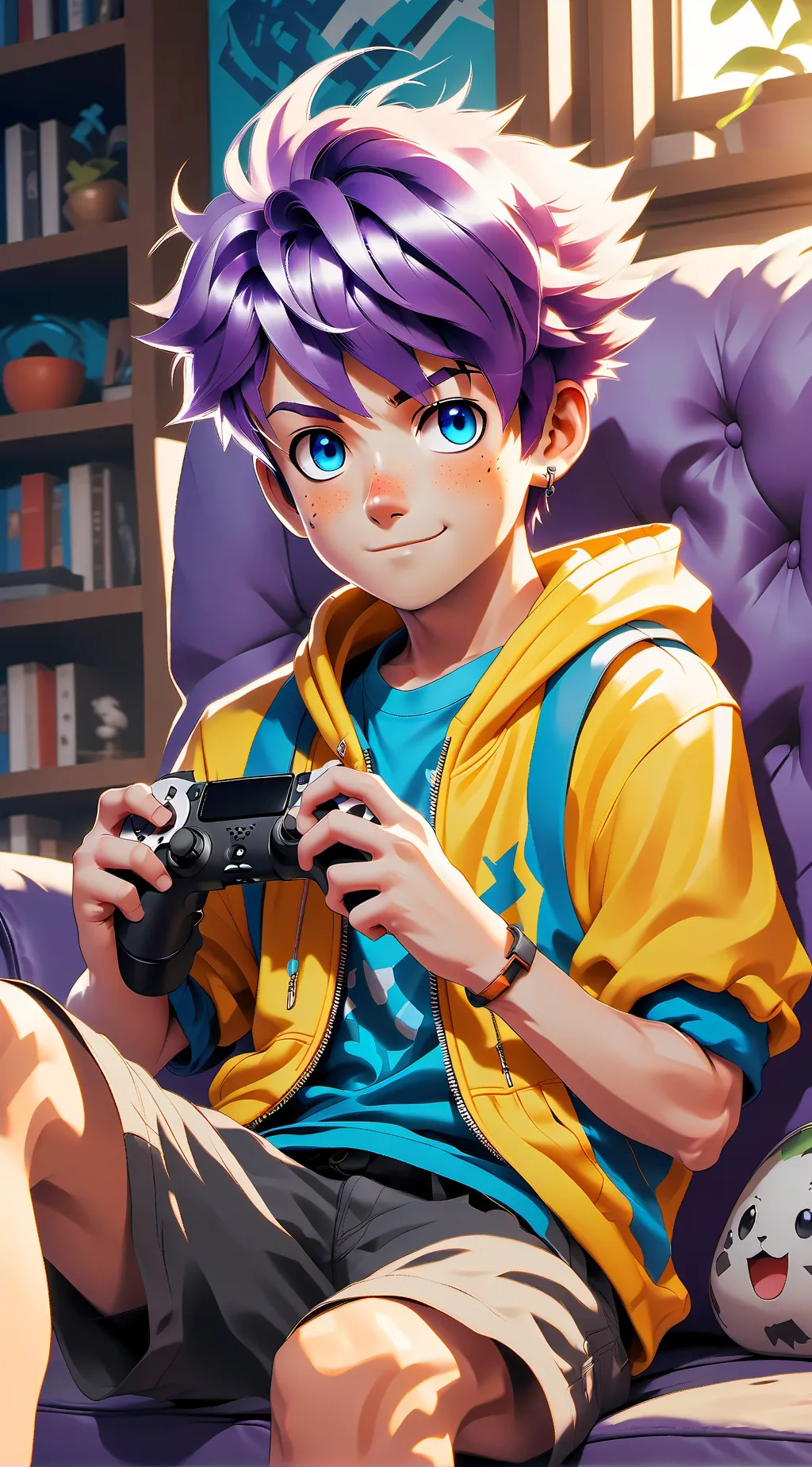 ai character: Elliott background
