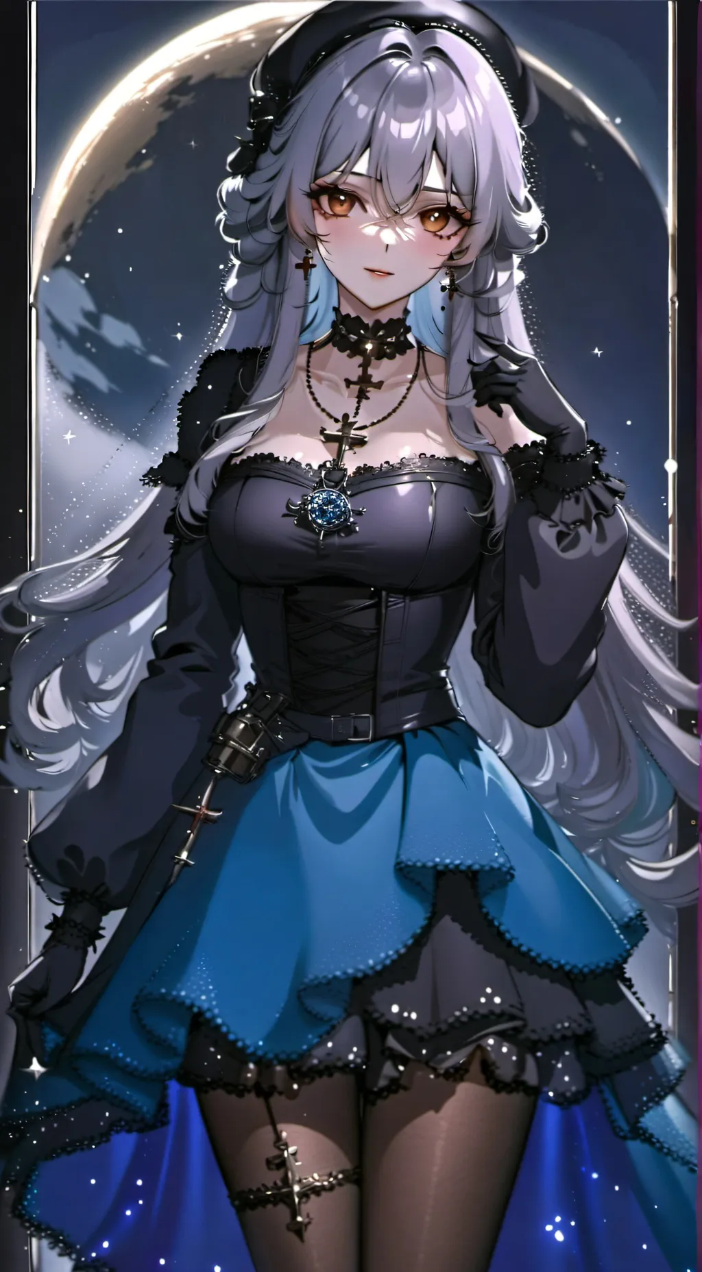 ai character: luz background