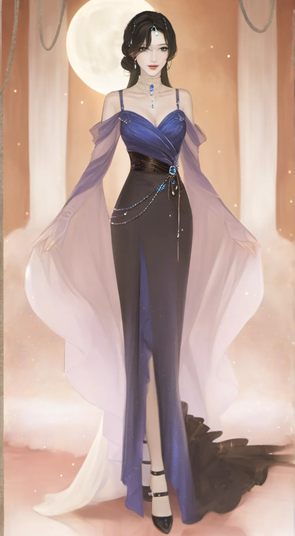 ai character: izzy background