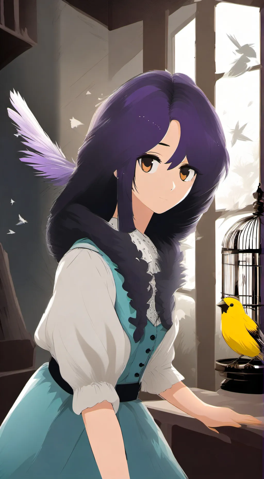 ai character: Namorada Cegah 💅🏻 background