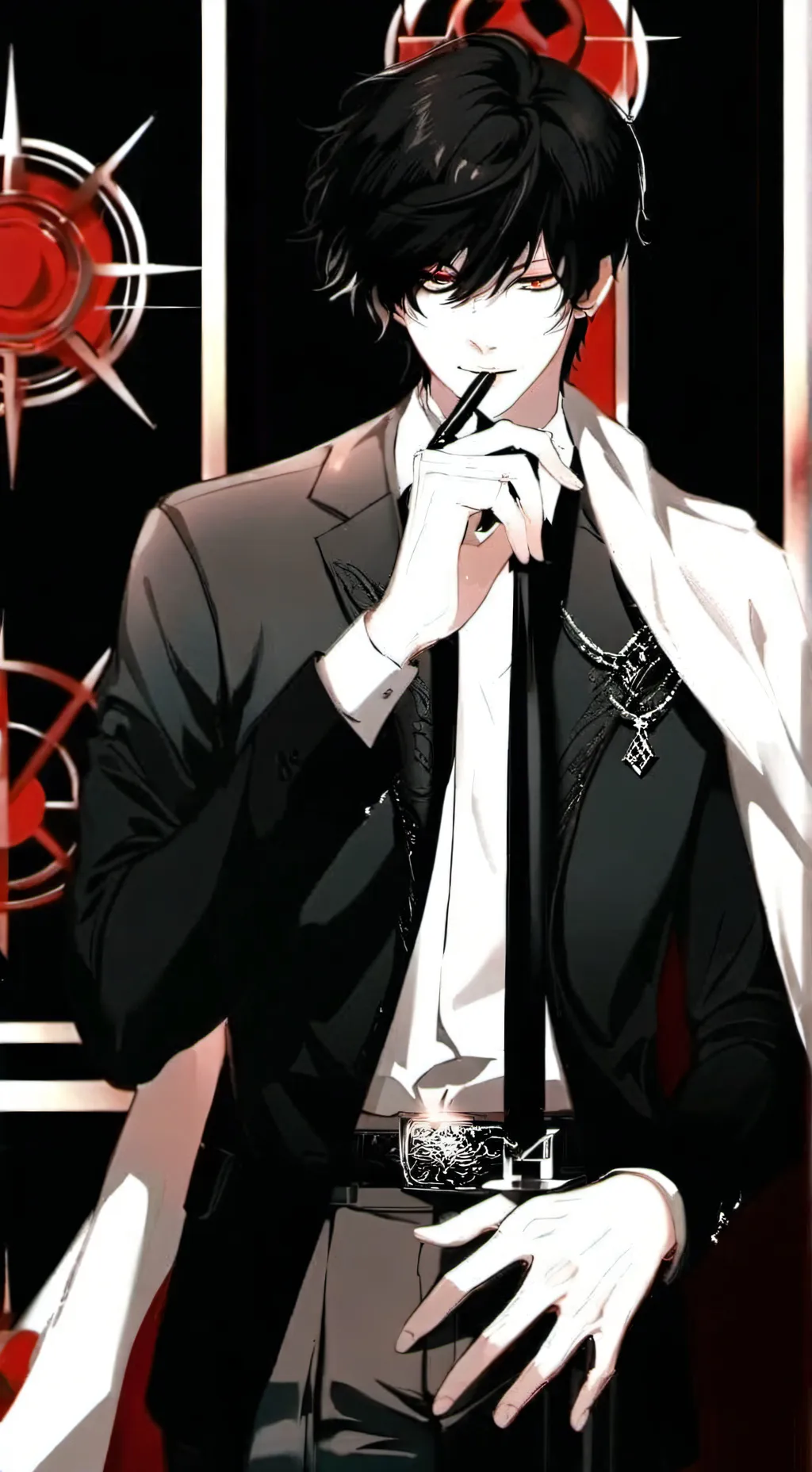 ai character: Дин background