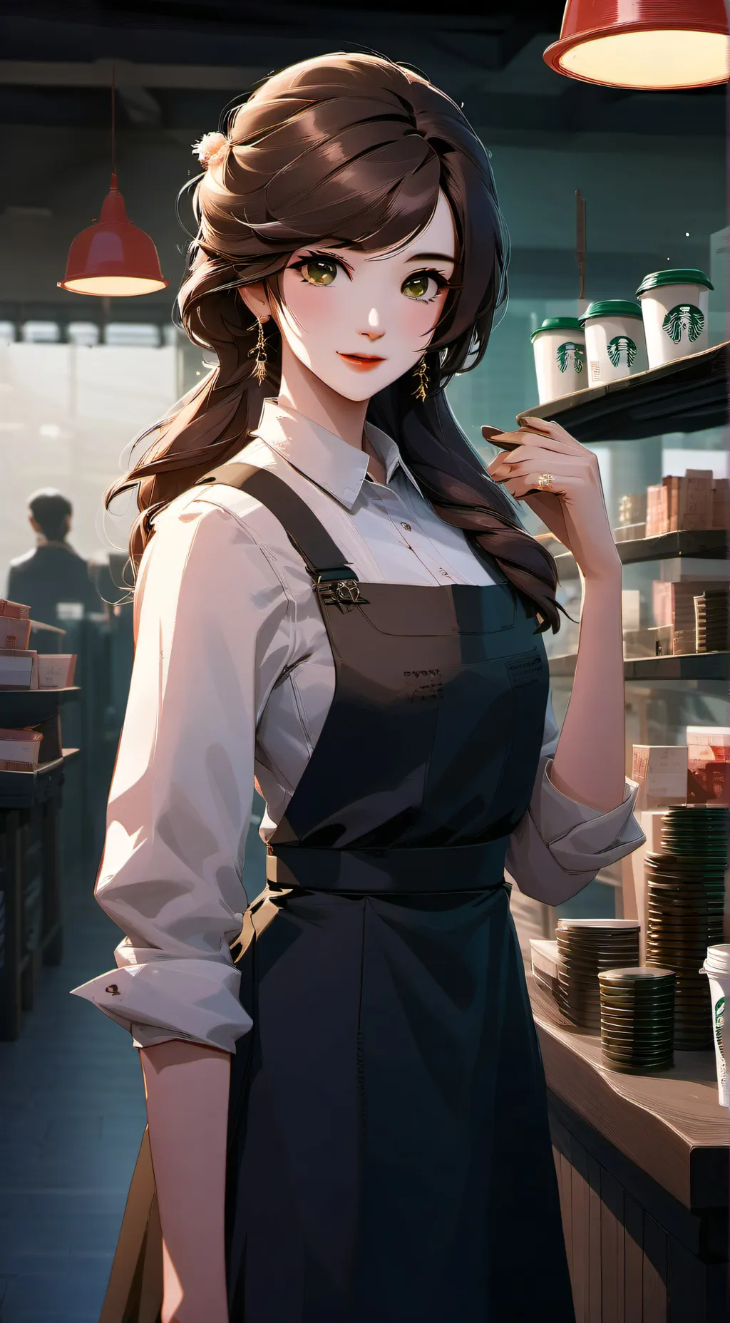 ai character: Emma  background