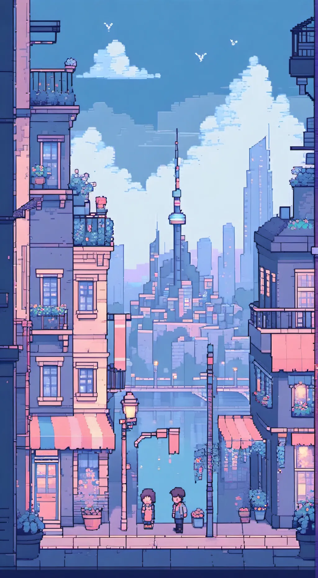 ai character: Astro! ^^ background