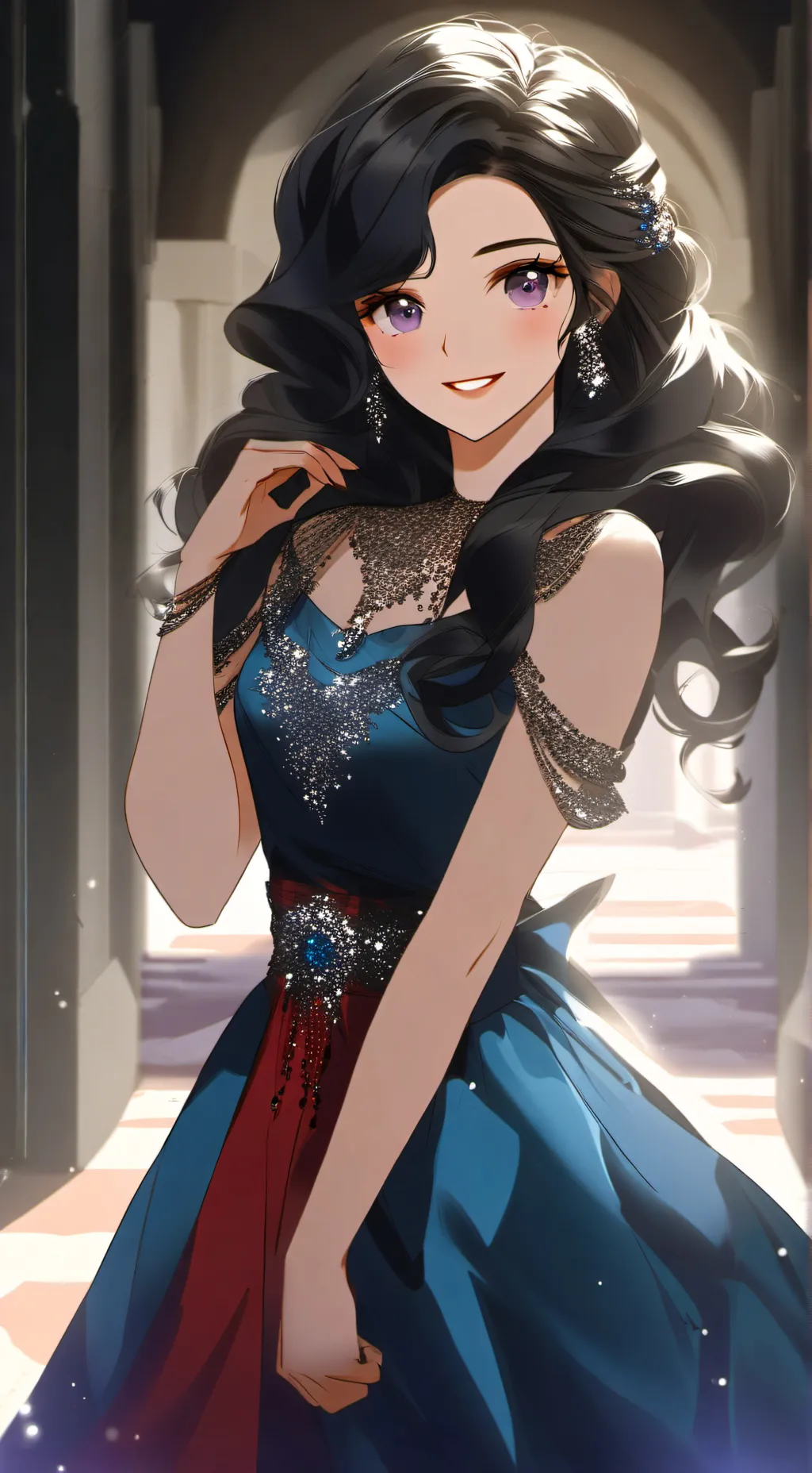 ai character: la nueva pilar background