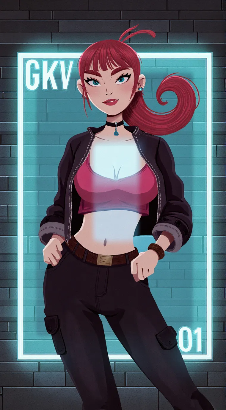 ai character: Mha Music background