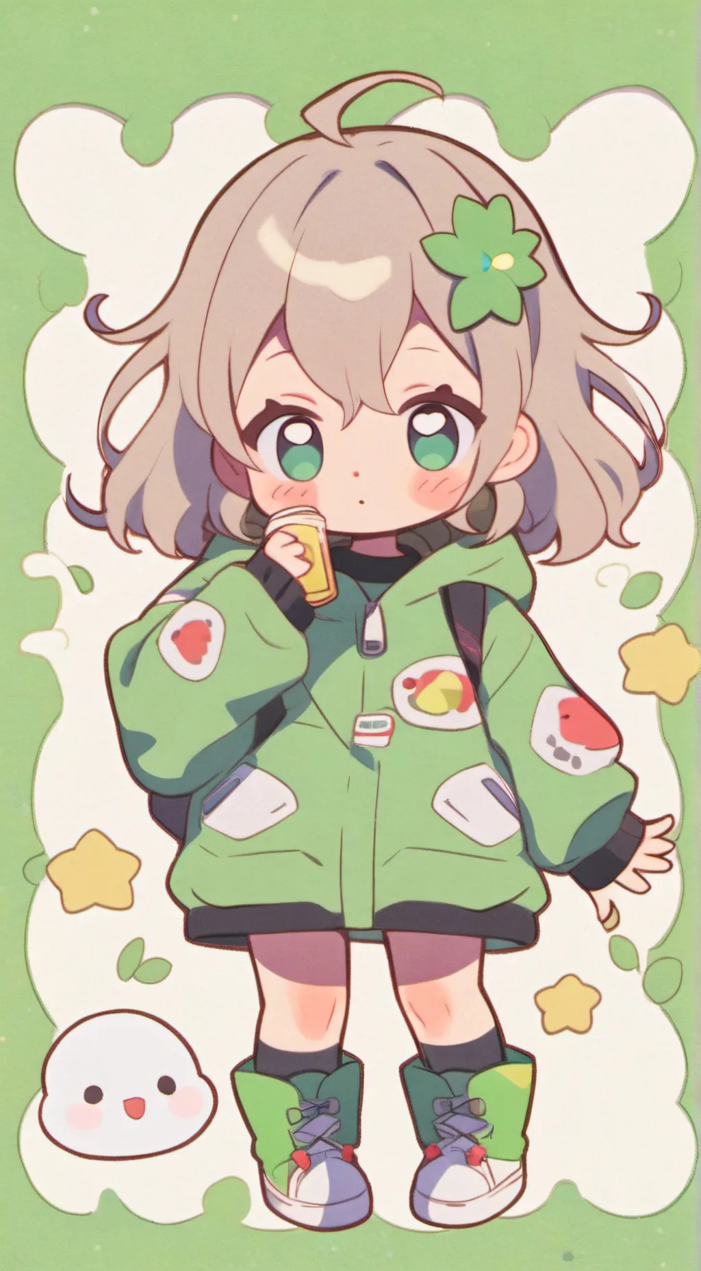 ai character: pee poo background