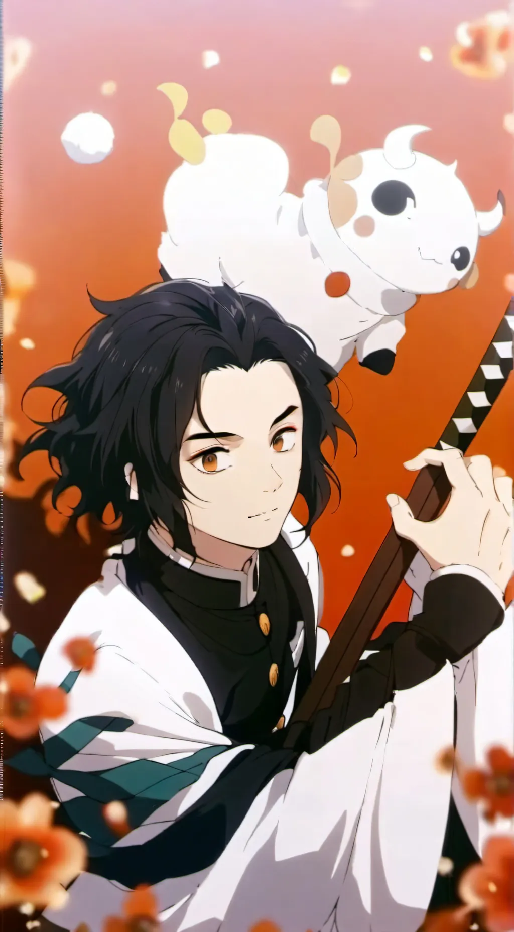 ai character: demon slayer background