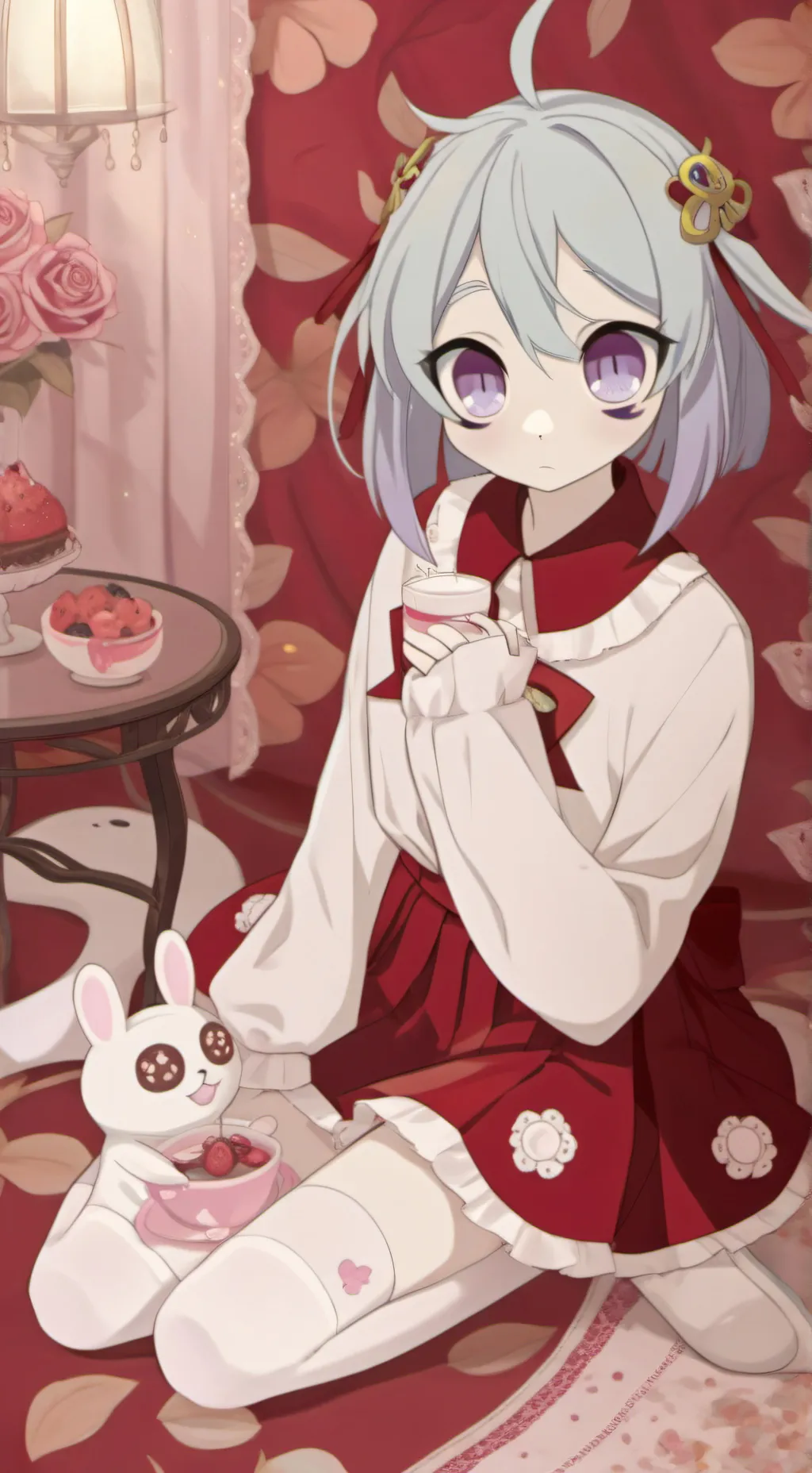 ai character: аня background