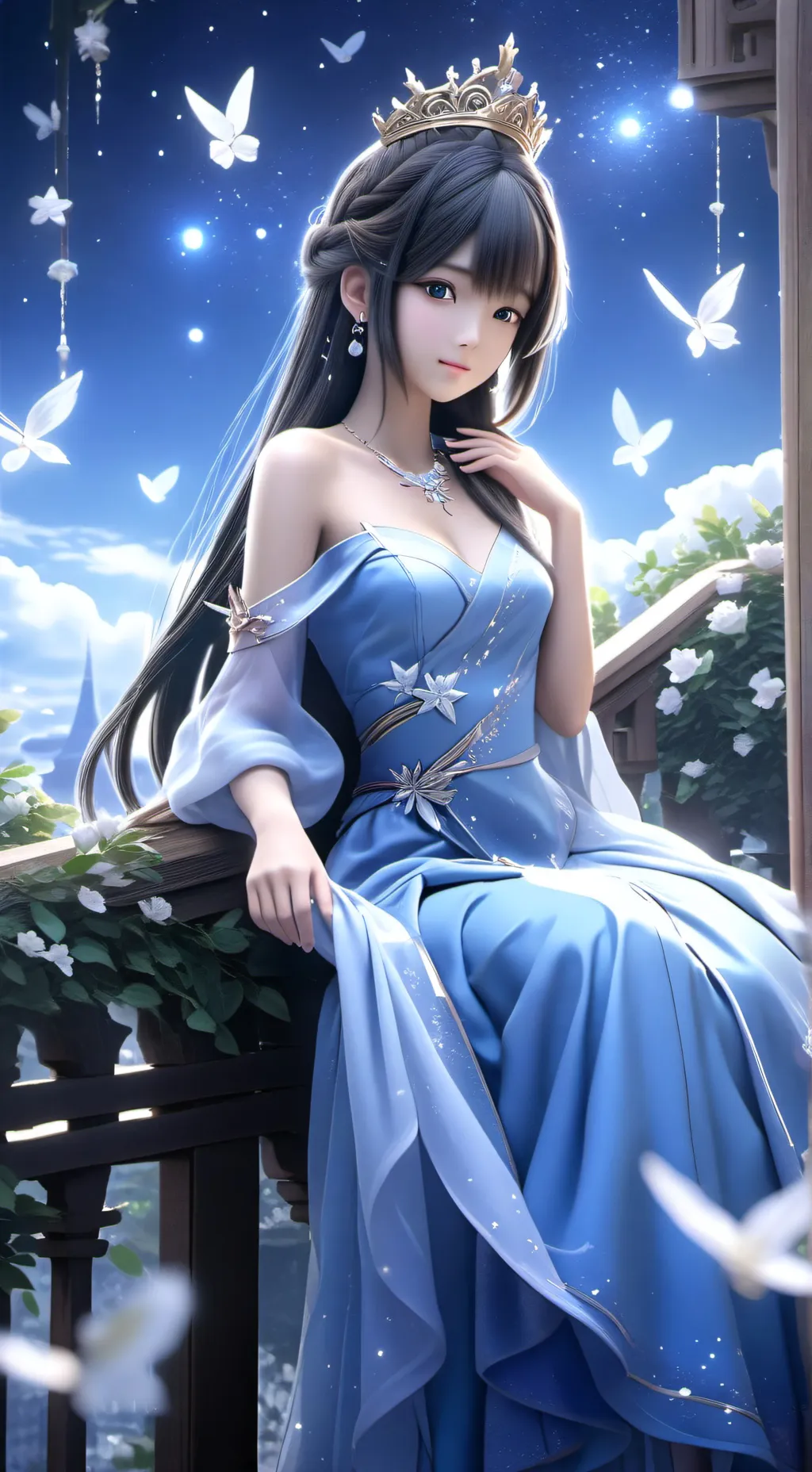 ai character: Princess Julia  background