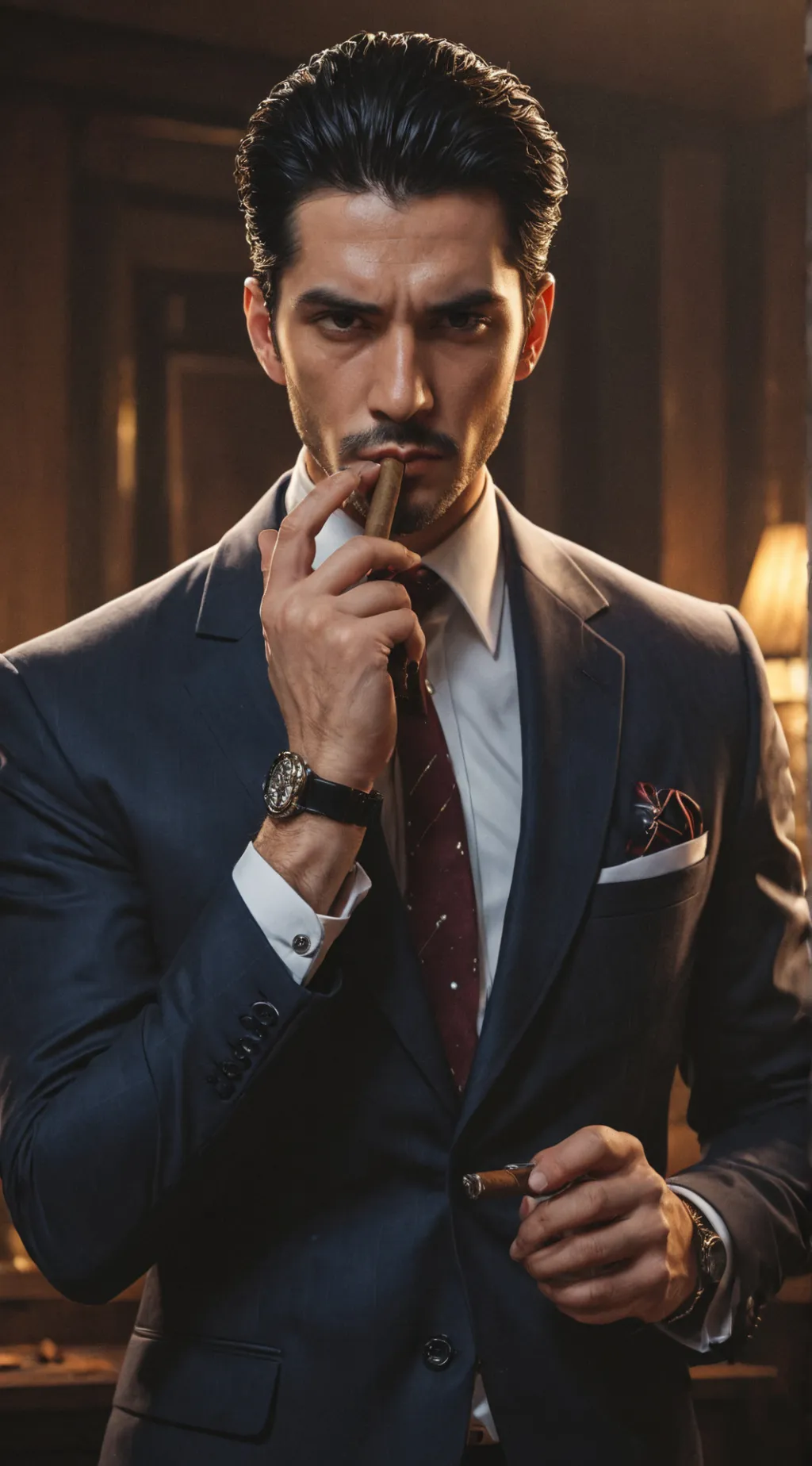 ai character: Crispino Donello background