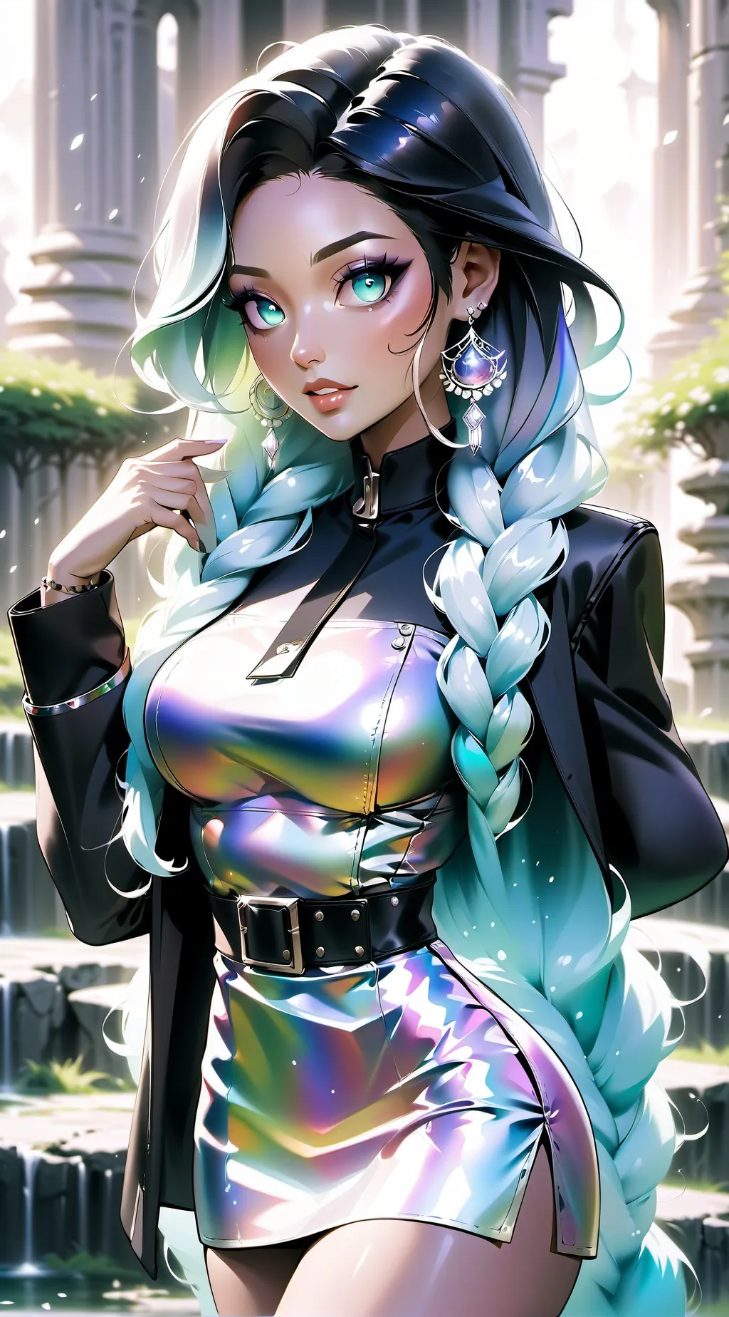 ai character: giyuus sister  background