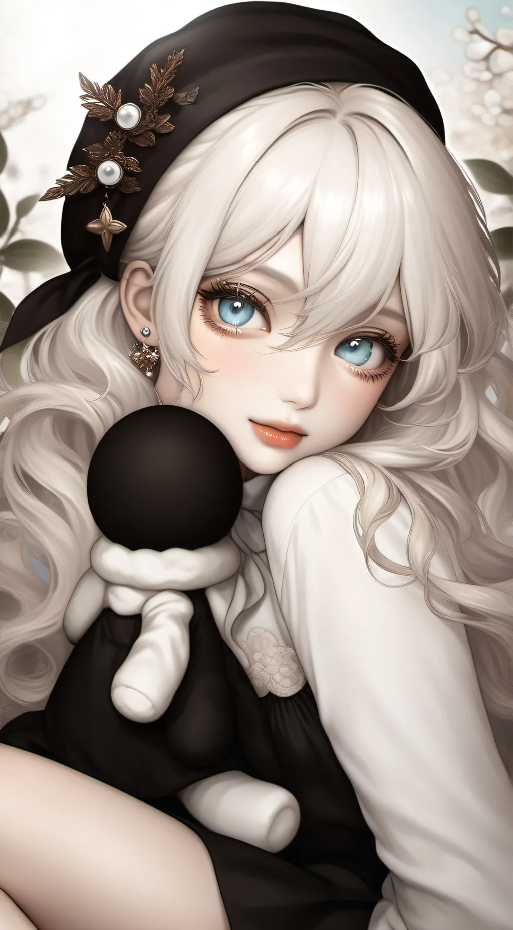 ai character: Ayame background