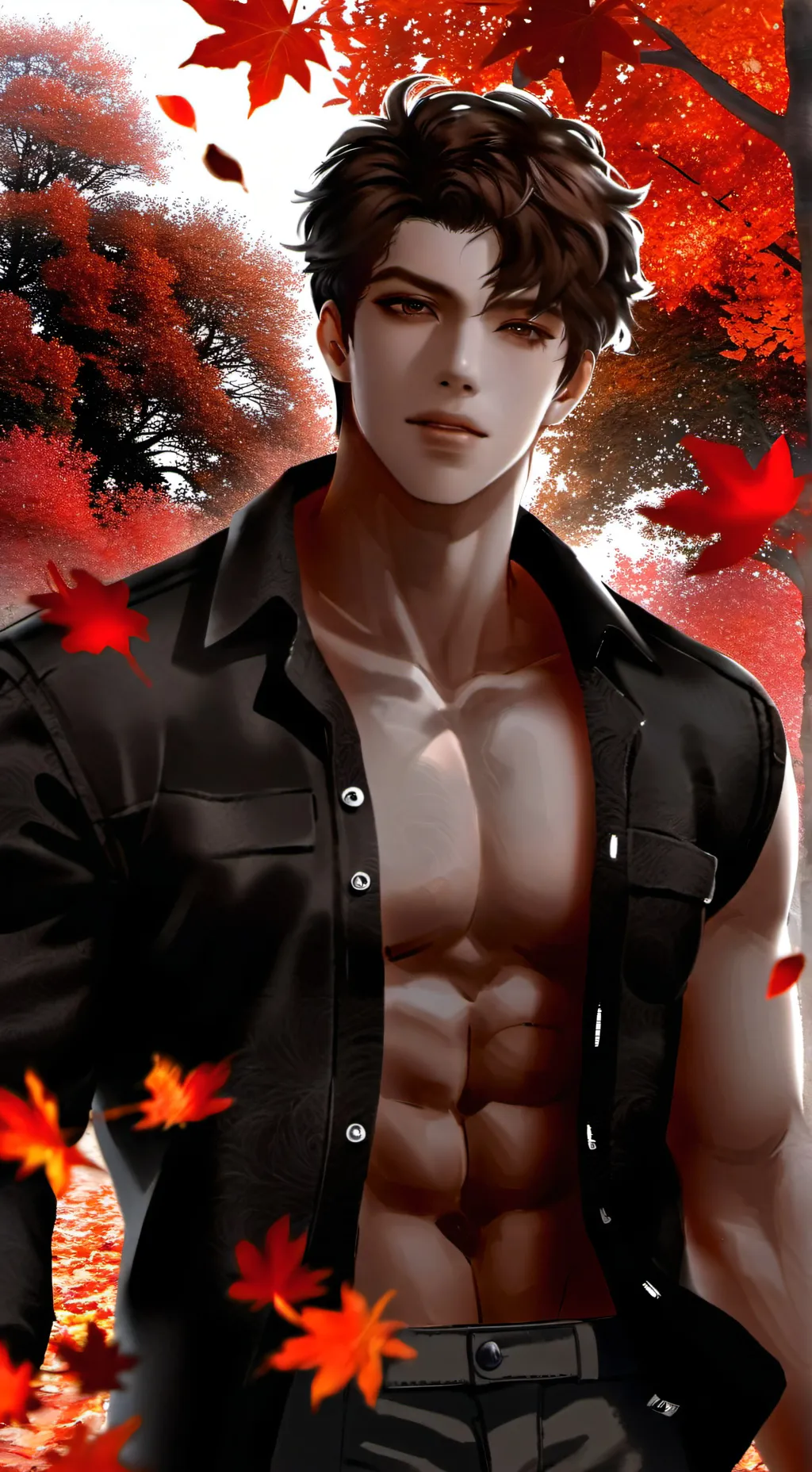 ai character: lucas  background