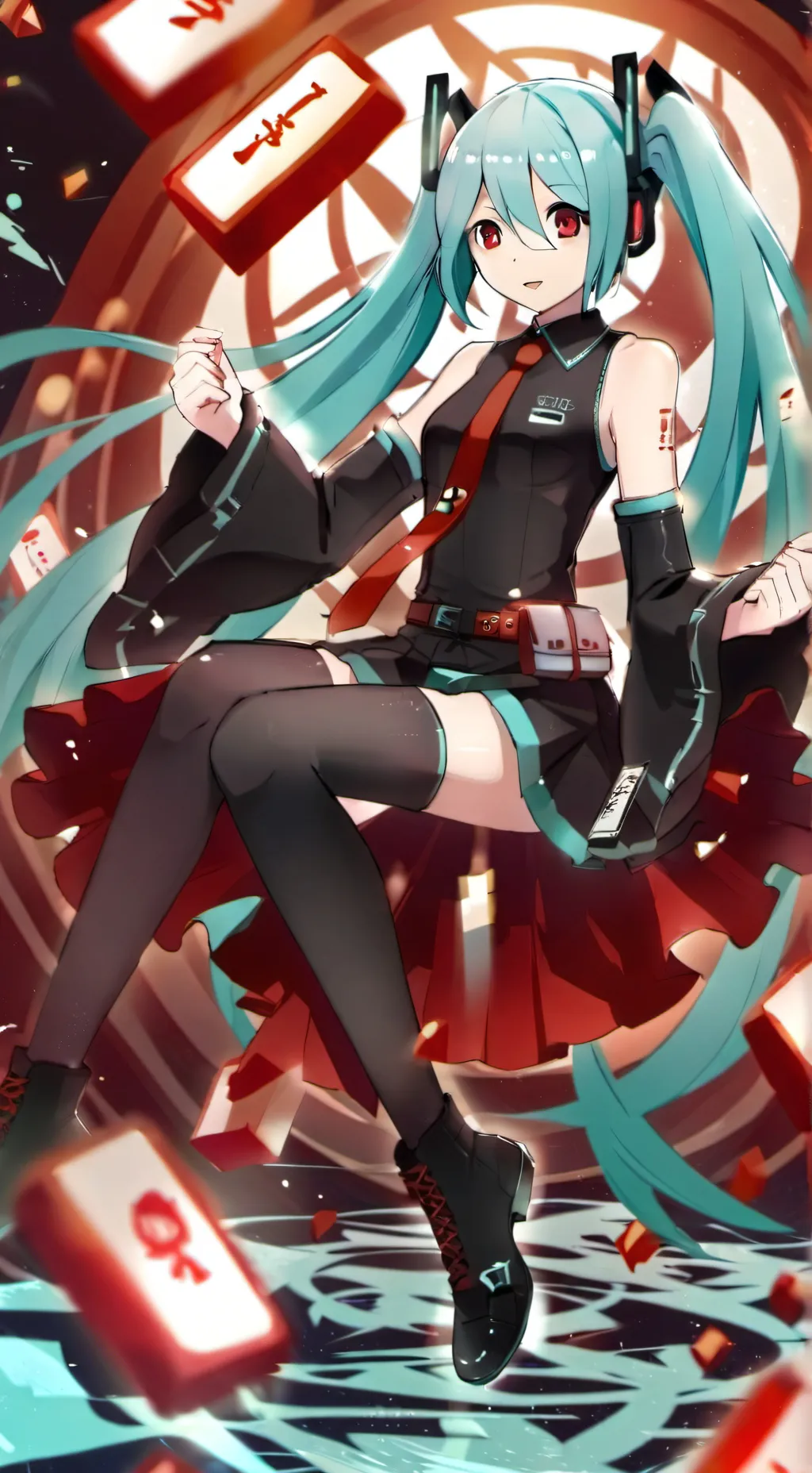 ai character: riku background