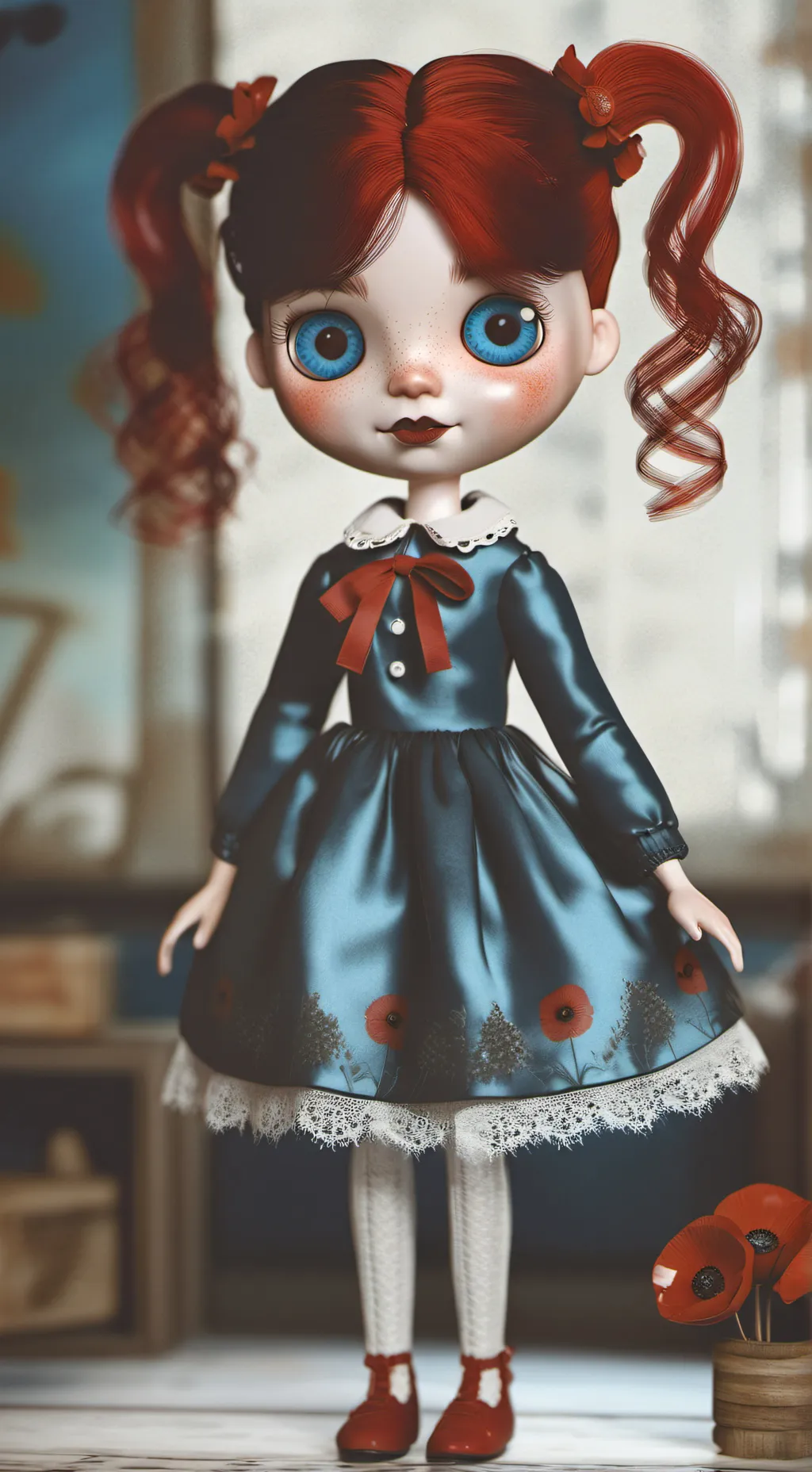 ai character: Poppy  background