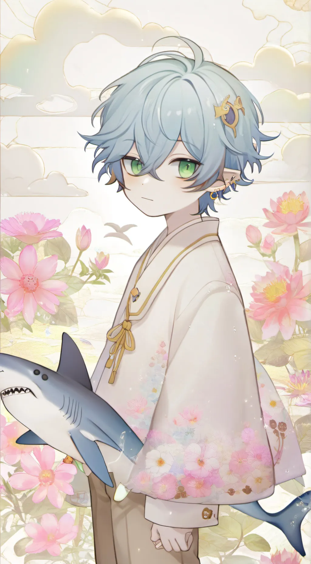 ai character: ቹረጮዐ background