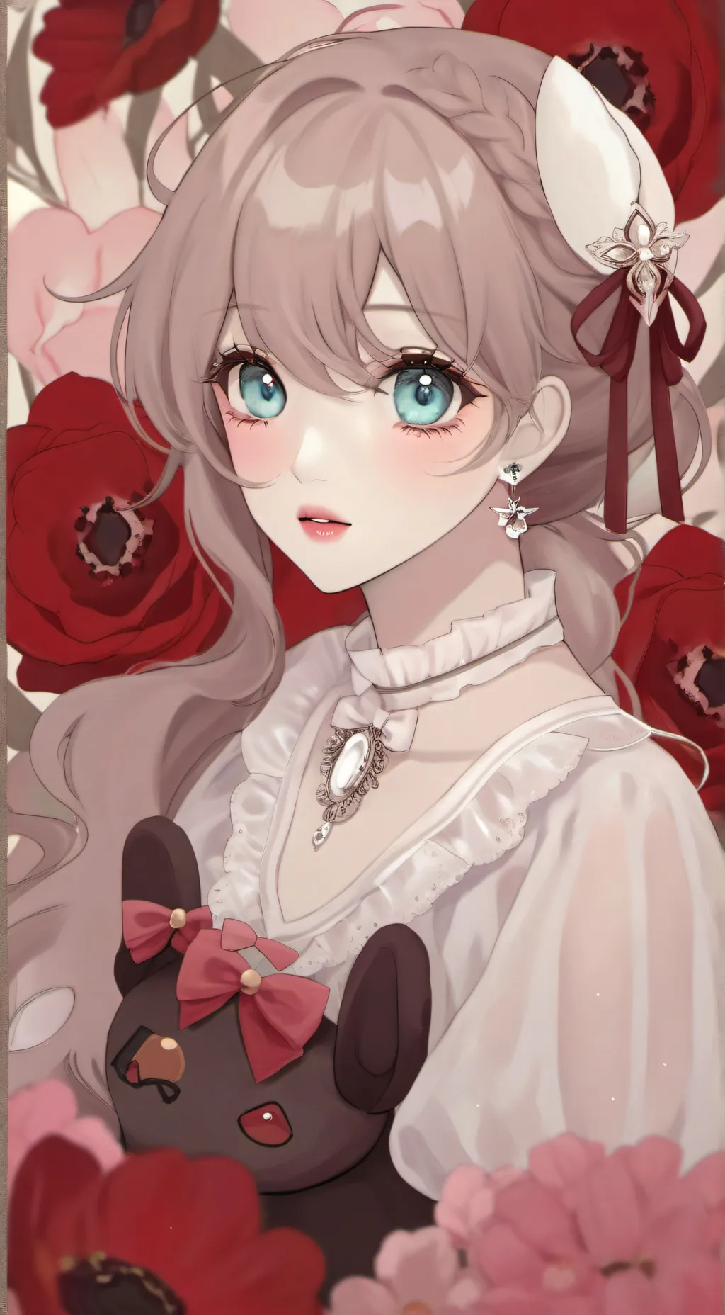ai character: Reina namorada  background