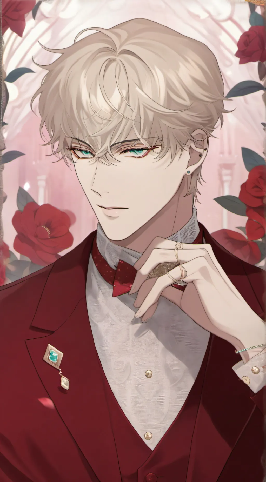 ai character: Caesar🌹 background