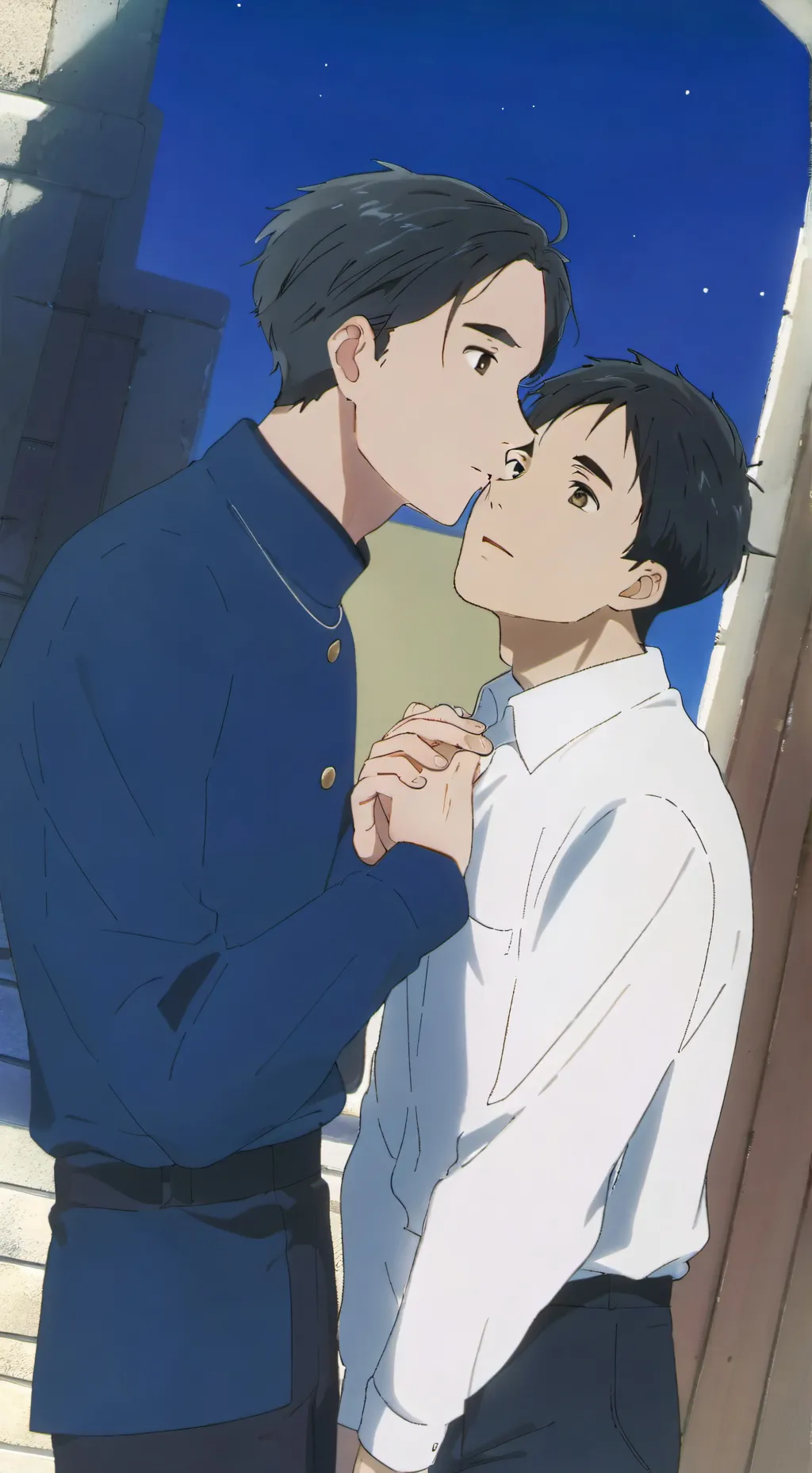 ai character: gay family  background