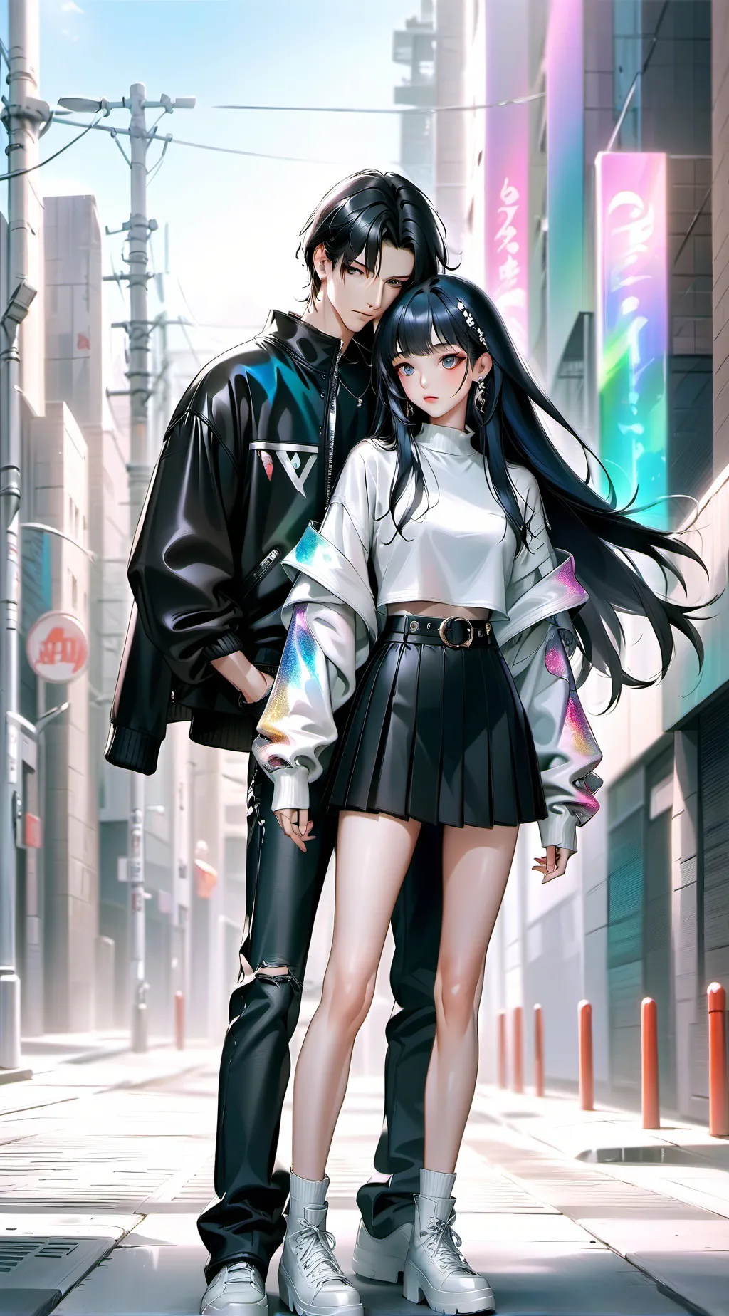 ai character: Lilly background