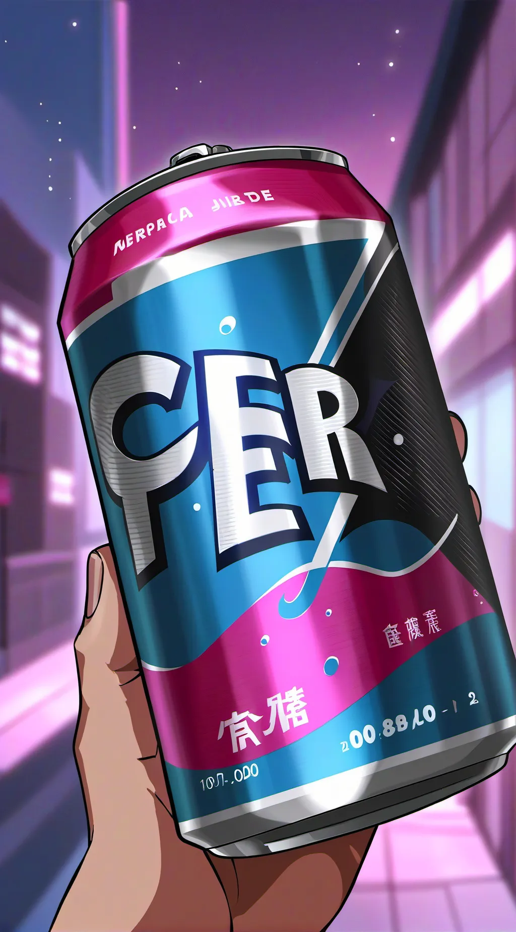 ai character: Cero background