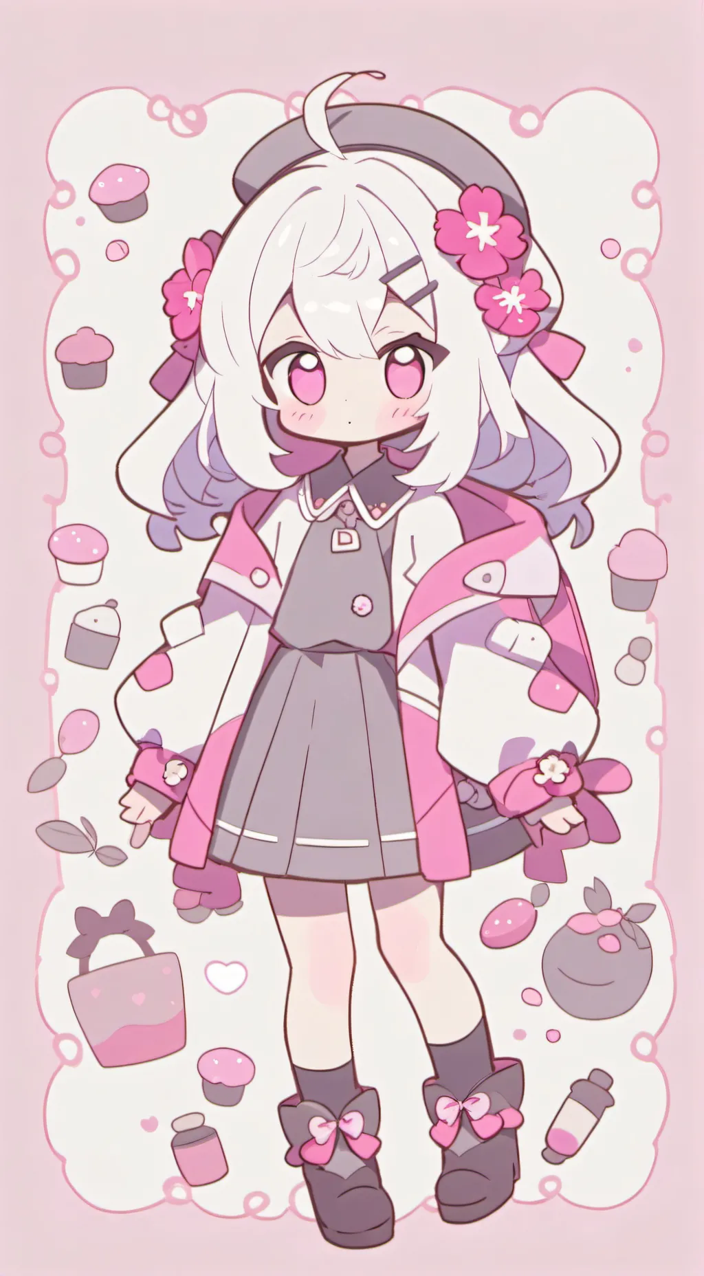 ai character: ella background