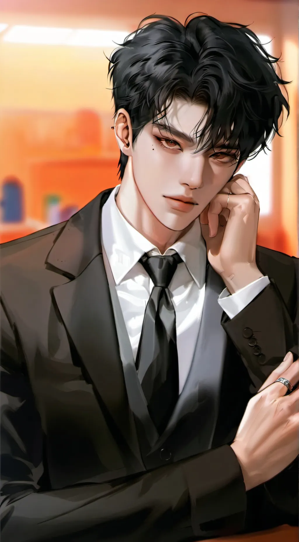 ai character: Jace 💗 background