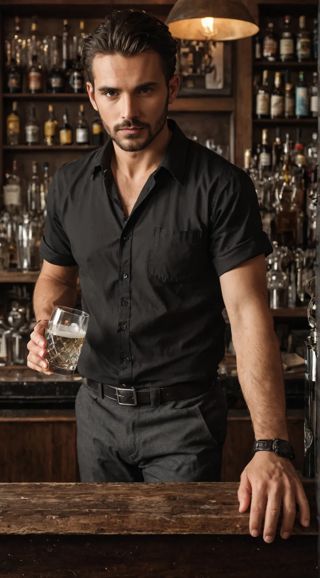 ai character: Mickey background