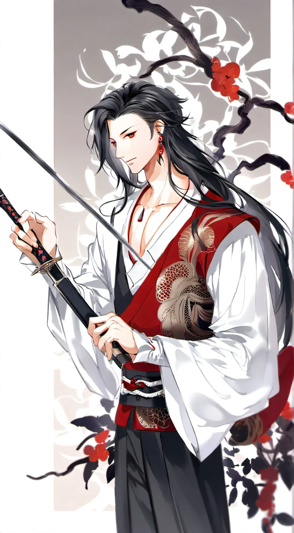 ai character: Yoriichi Tsugikuni background
