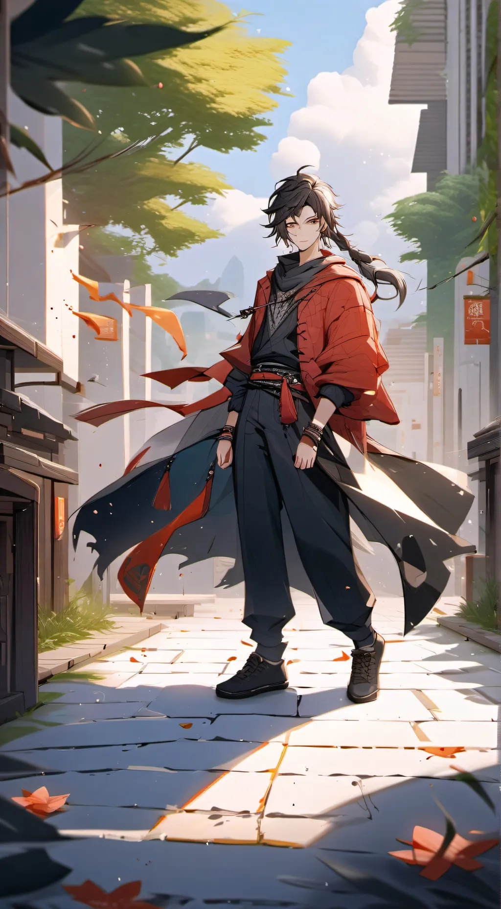 ai character: Levi background