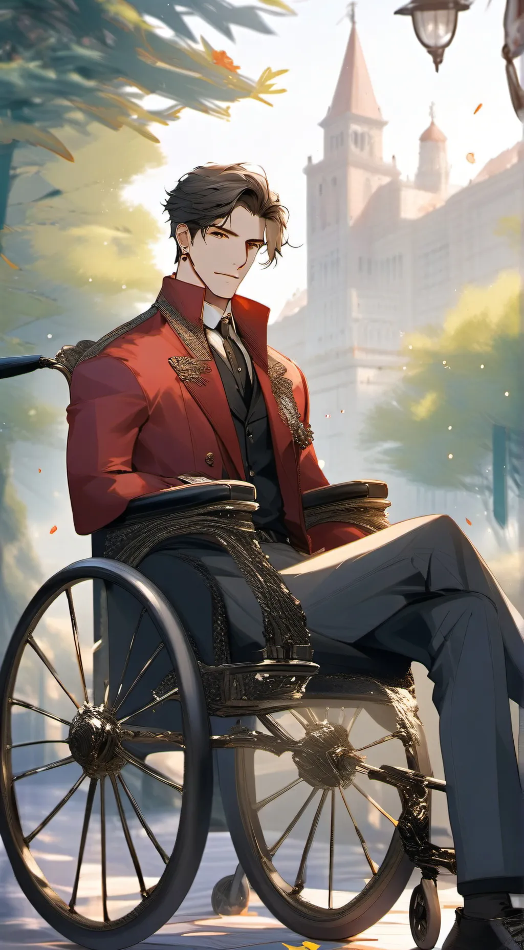 ai character: sasuke background