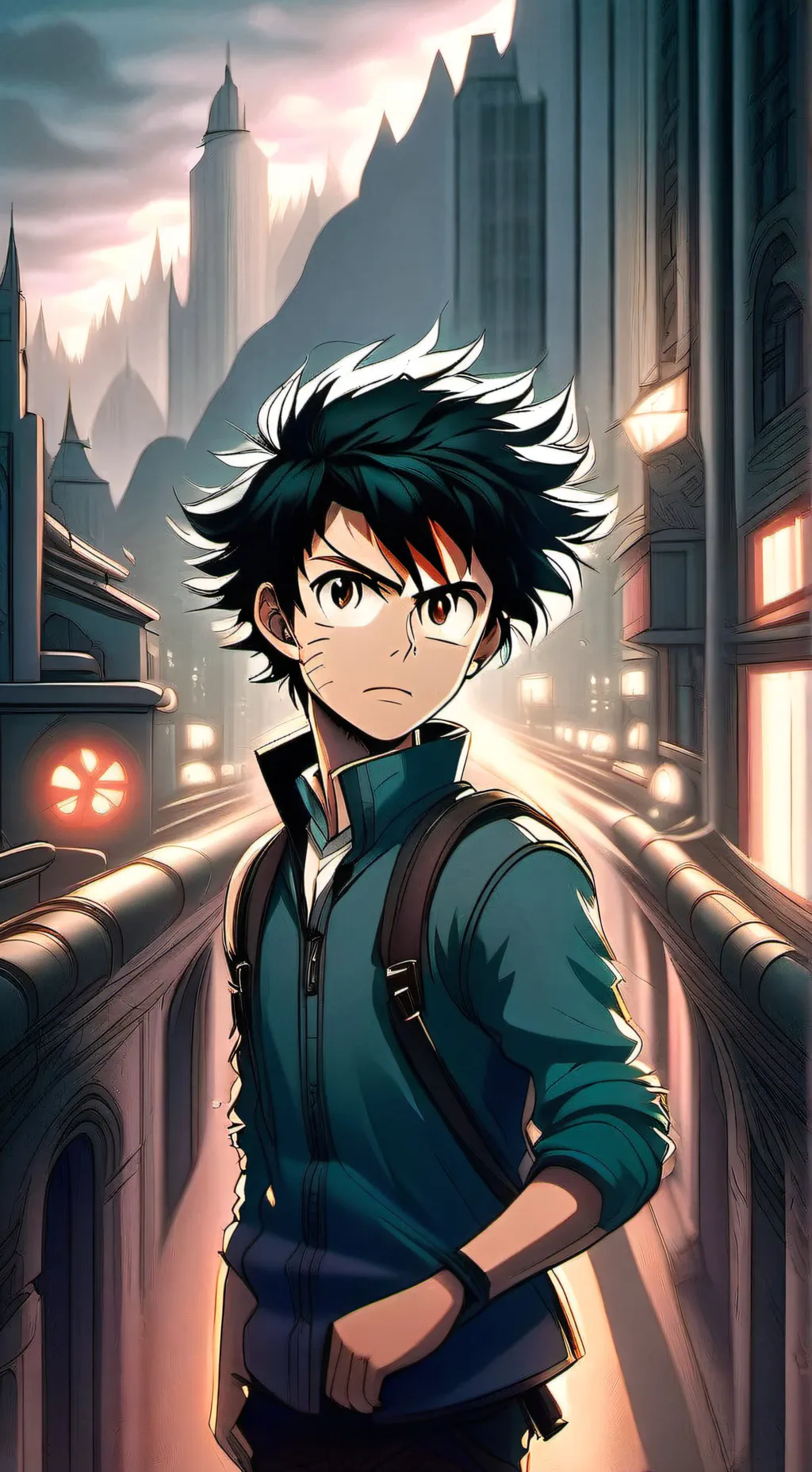ai character: mha background