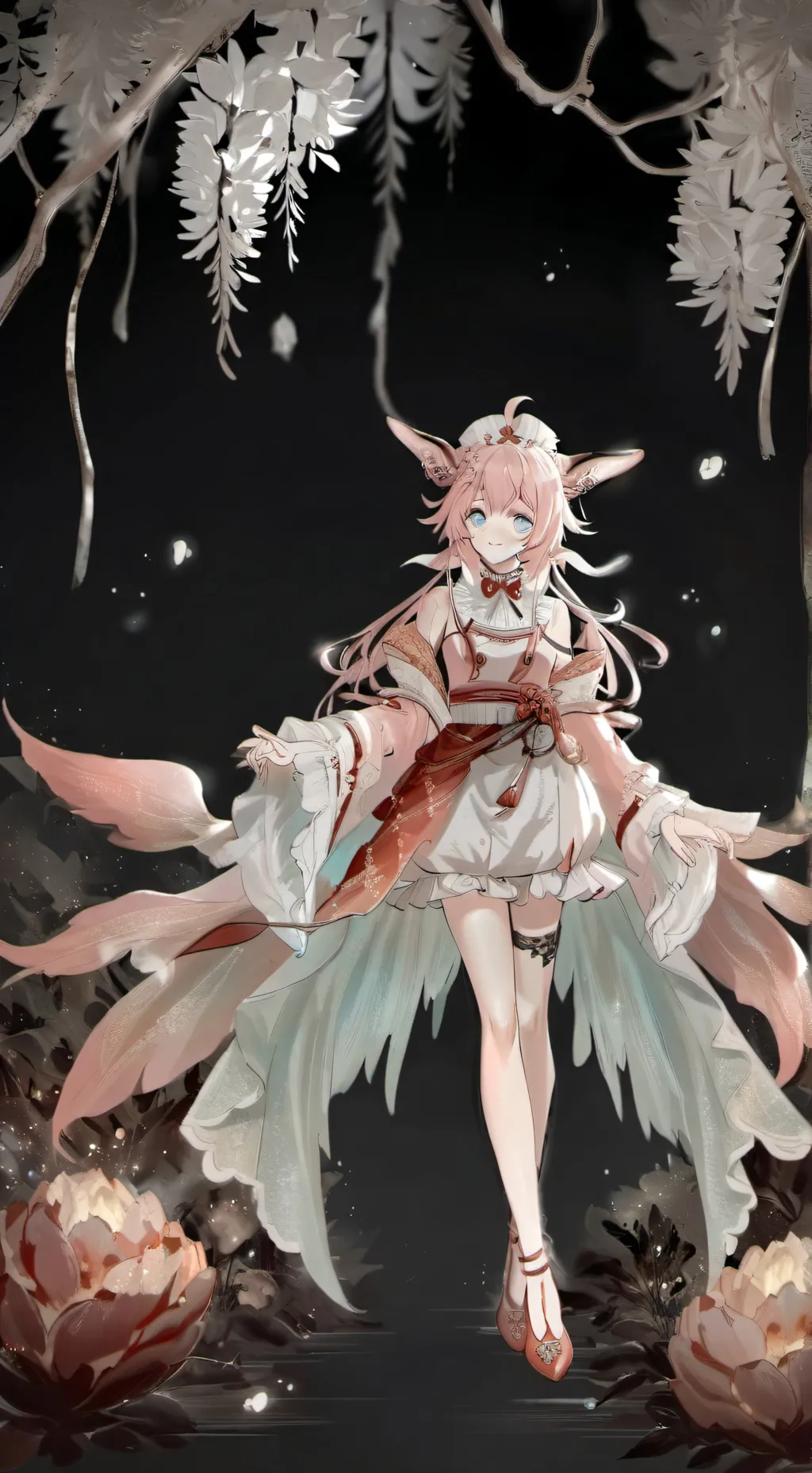 ai character: Ariana background