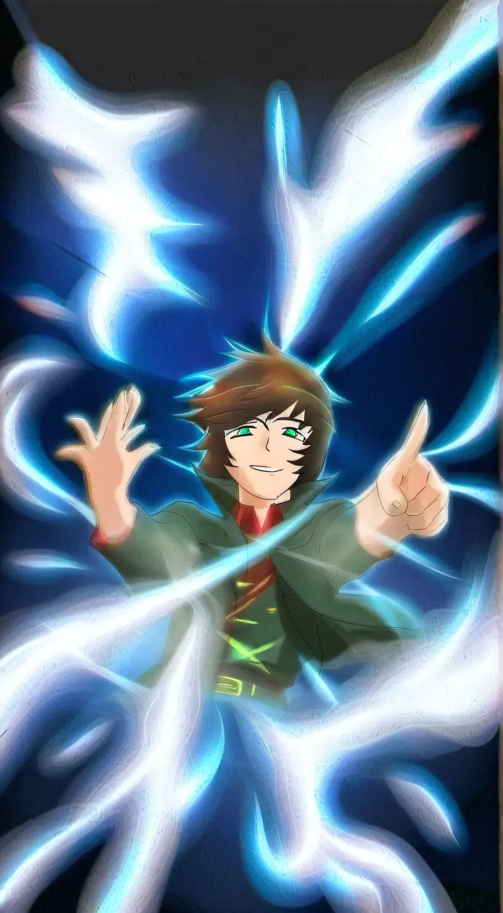 ai character: ⚡💧Jaya💧⚡ background