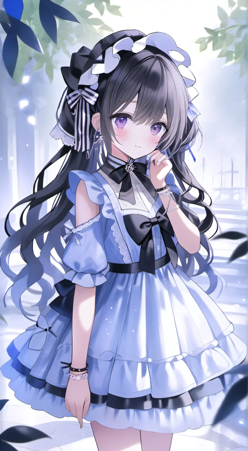 ai character: drama at lunch  background