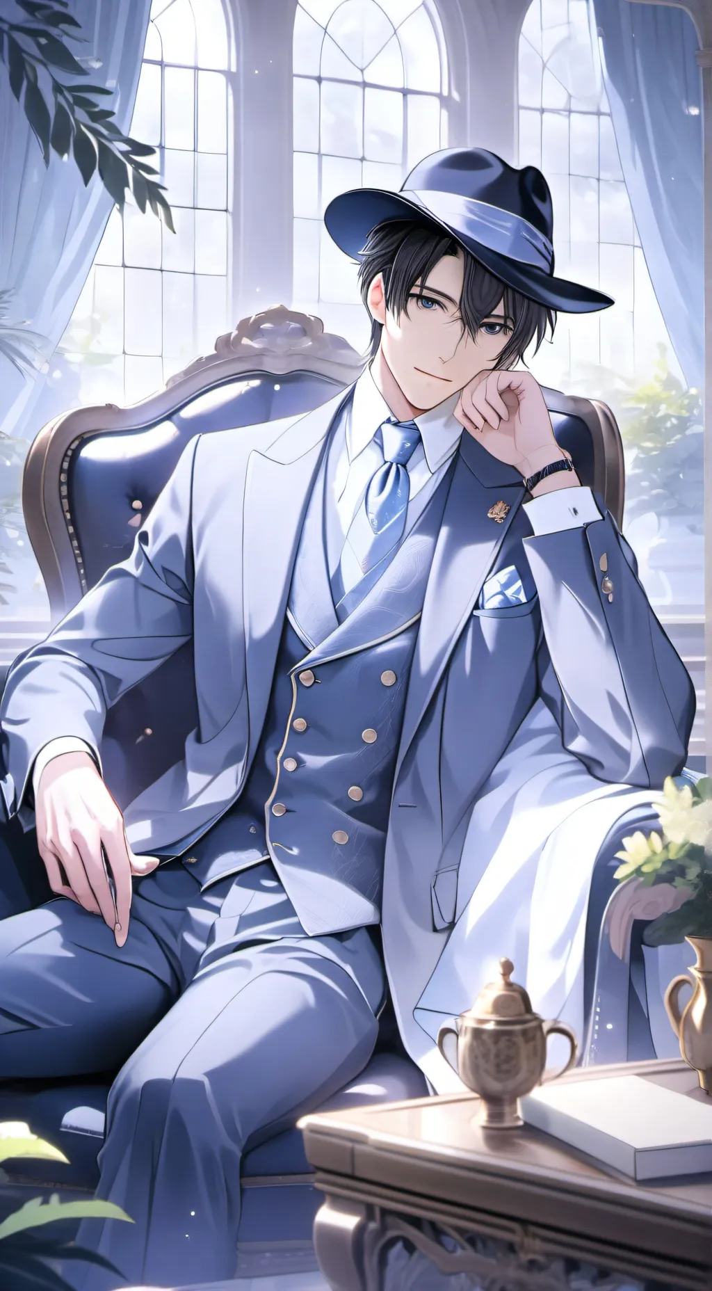 ai character: James. background