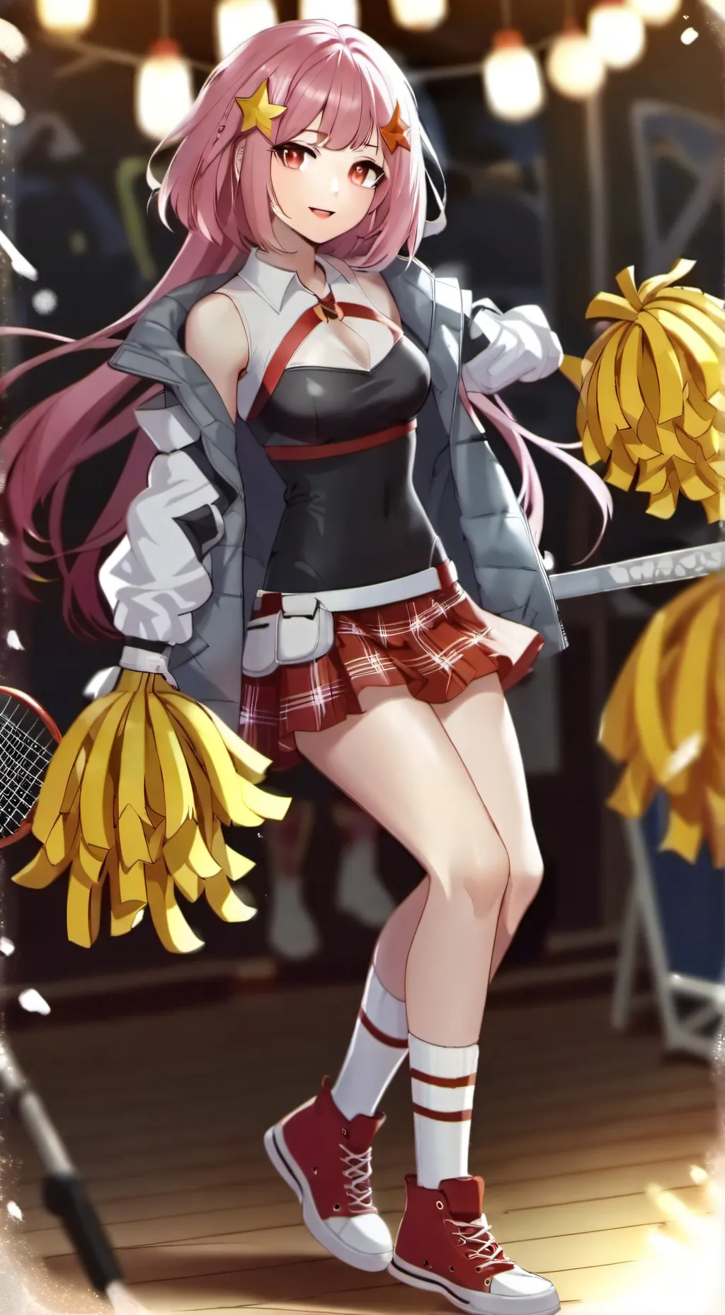 ai character: zoey background