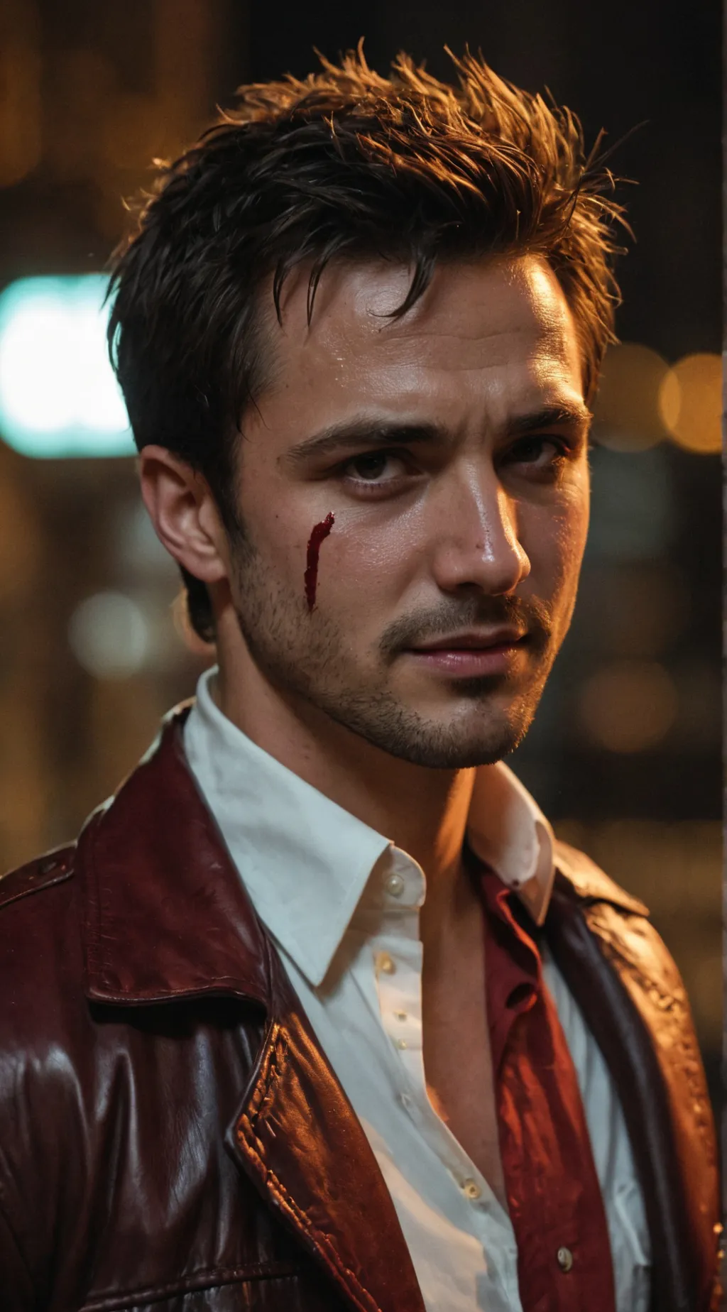 ai character: Tyler Durden background