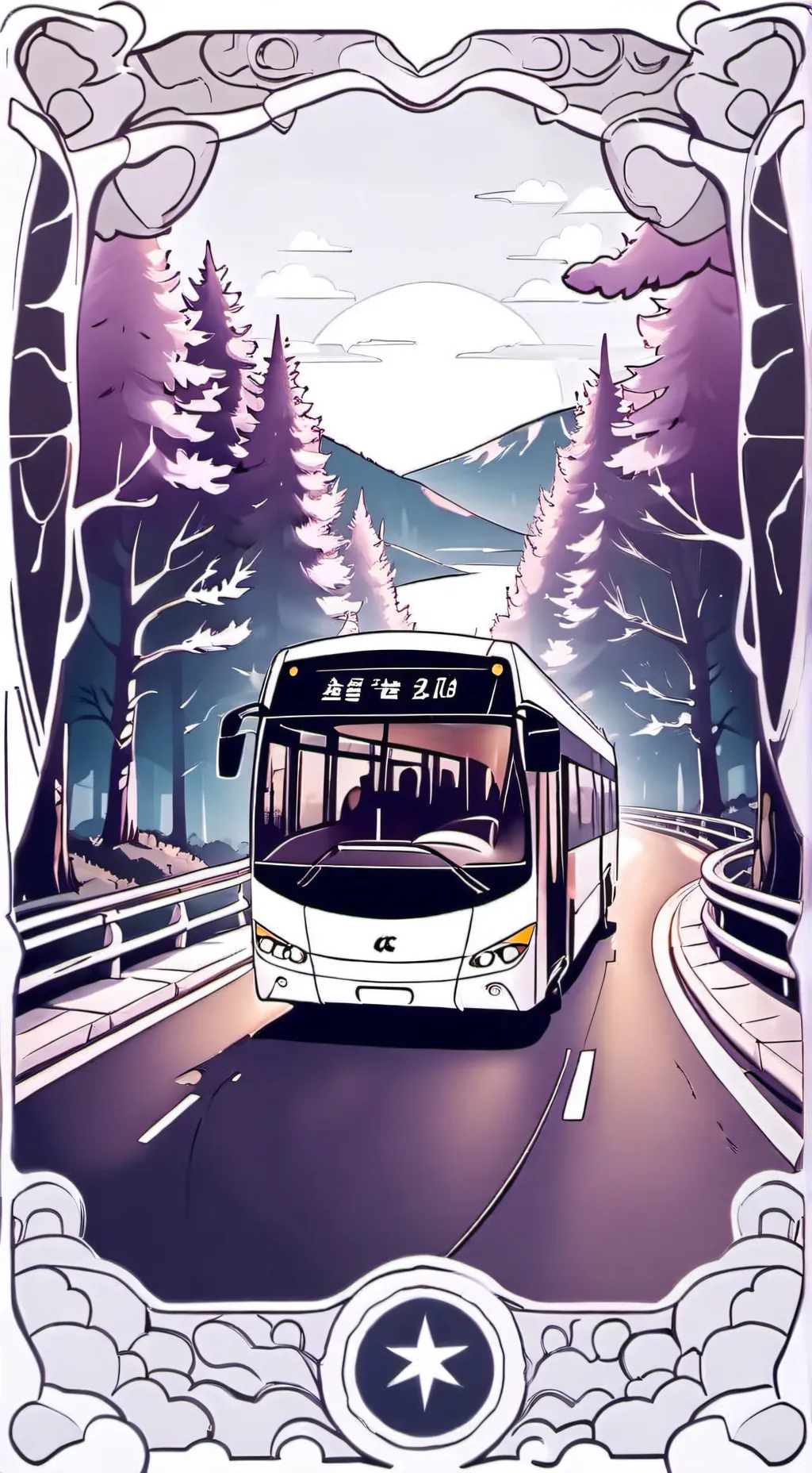 ai character: KNY Road Trip background