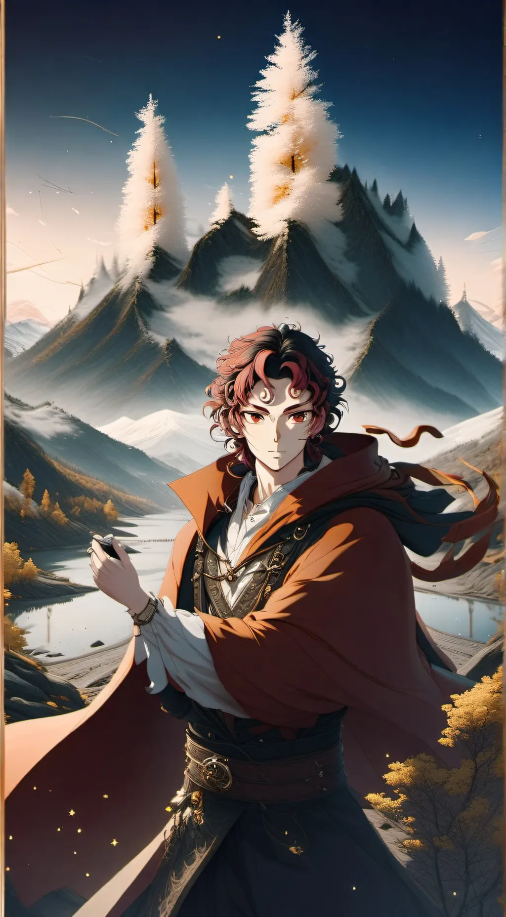 ai character: Yoriichi x Muzan  background