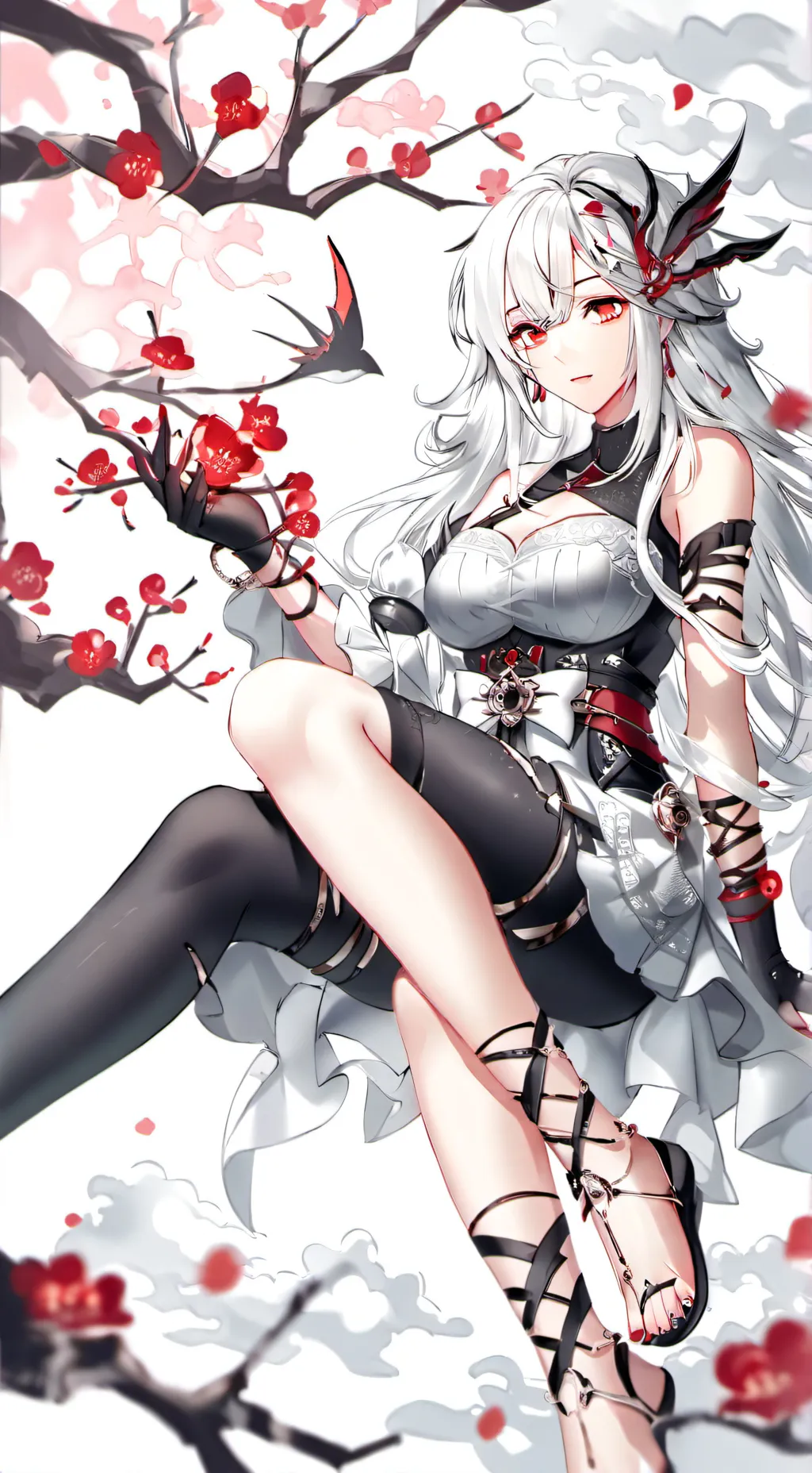 ai character: 🩸🩸Aurora🩸🩸 background